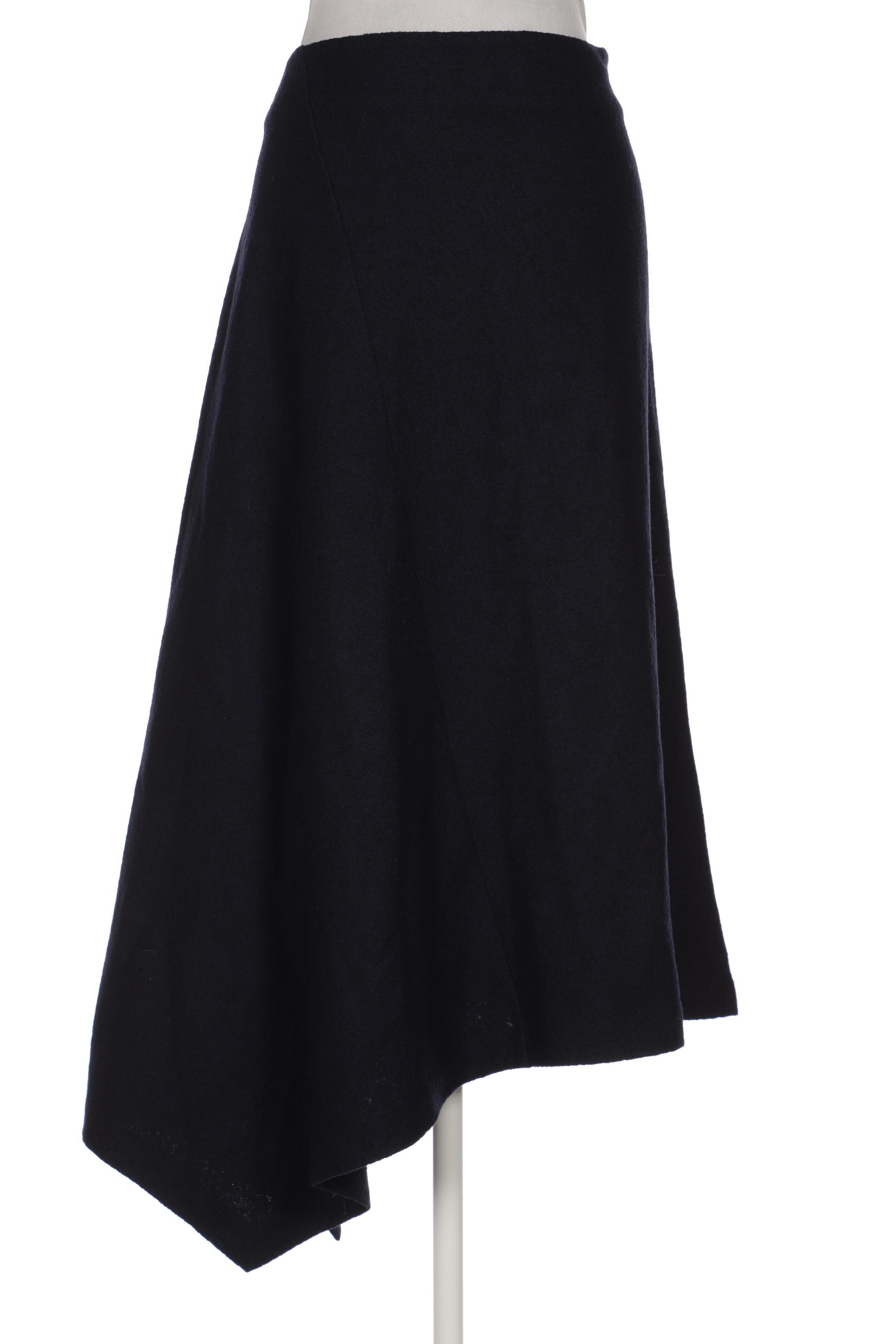 

Massimo Dutti Damen Rock, marineblau, Gr. 38