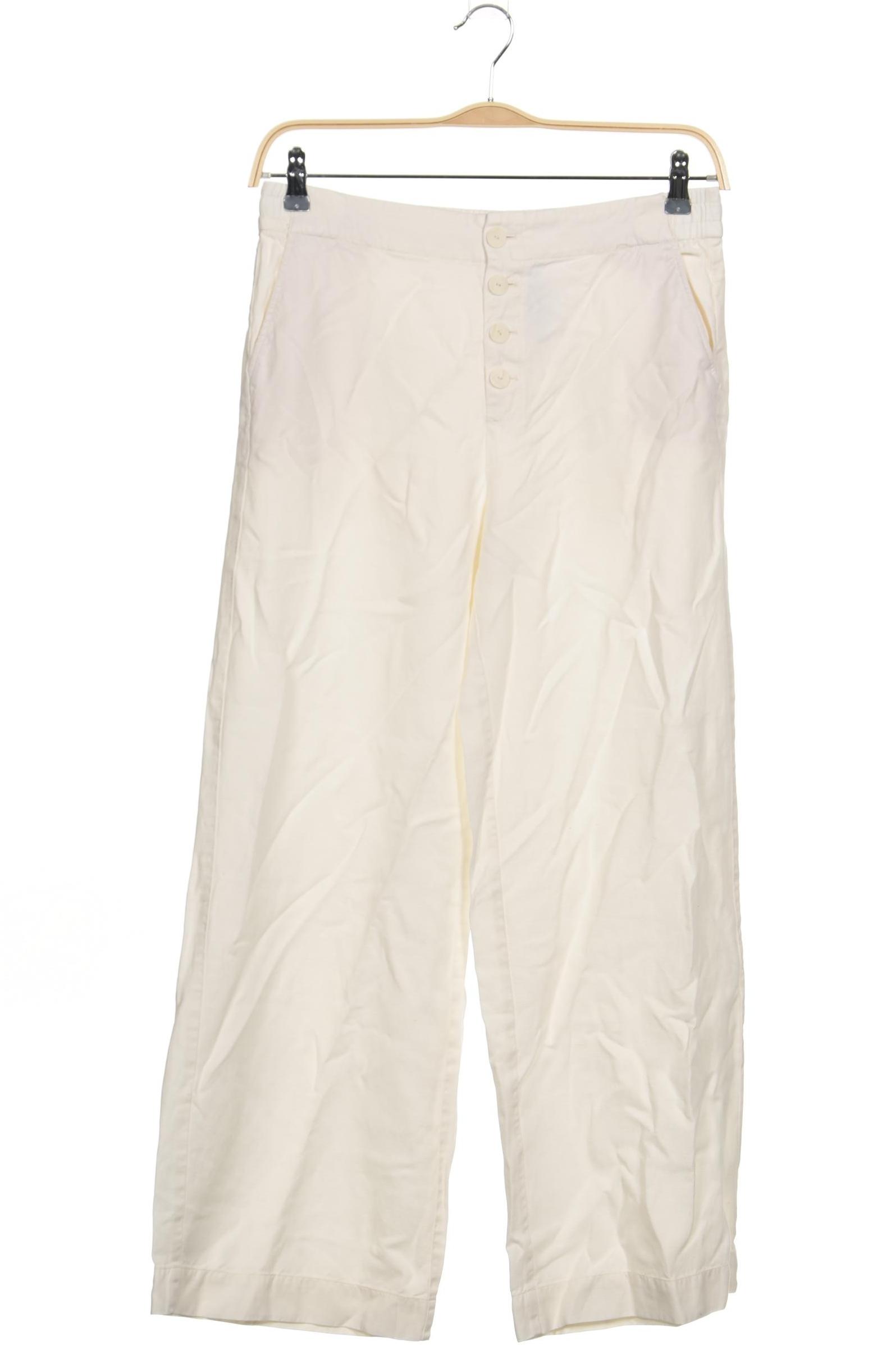 

Massimo Dutti Damen Stoffhose, weiß, Gr. 28