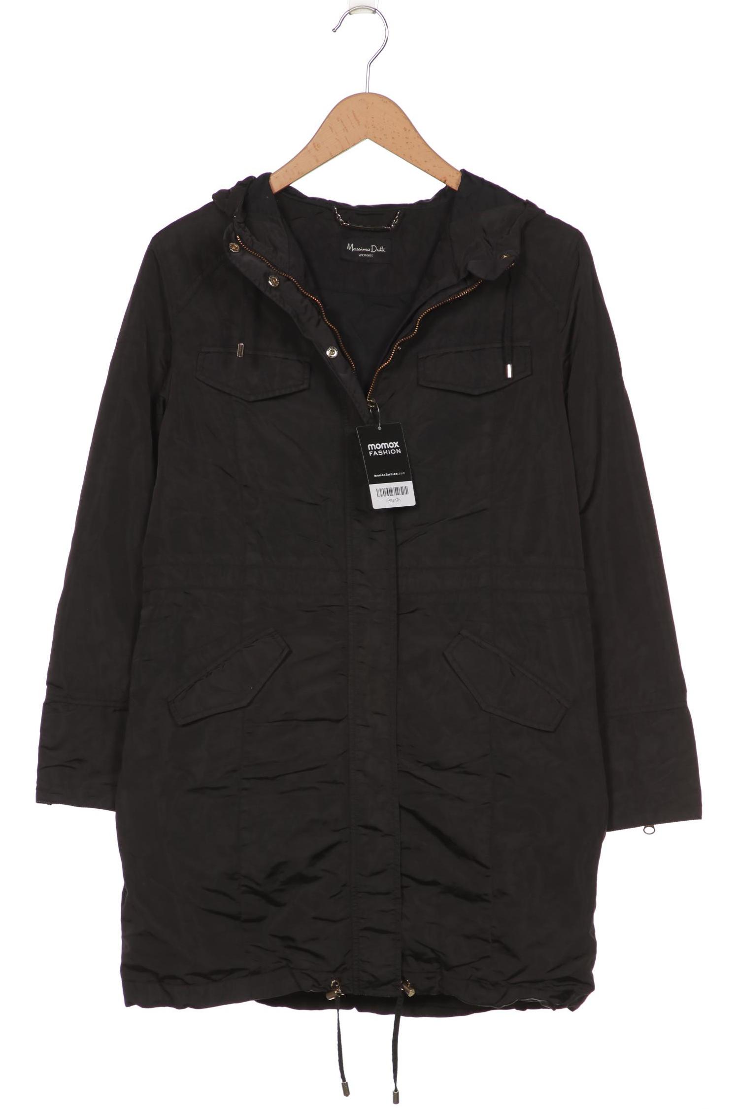 

Massimo Dutti Damen Mantel, schwarz, Gr. 32