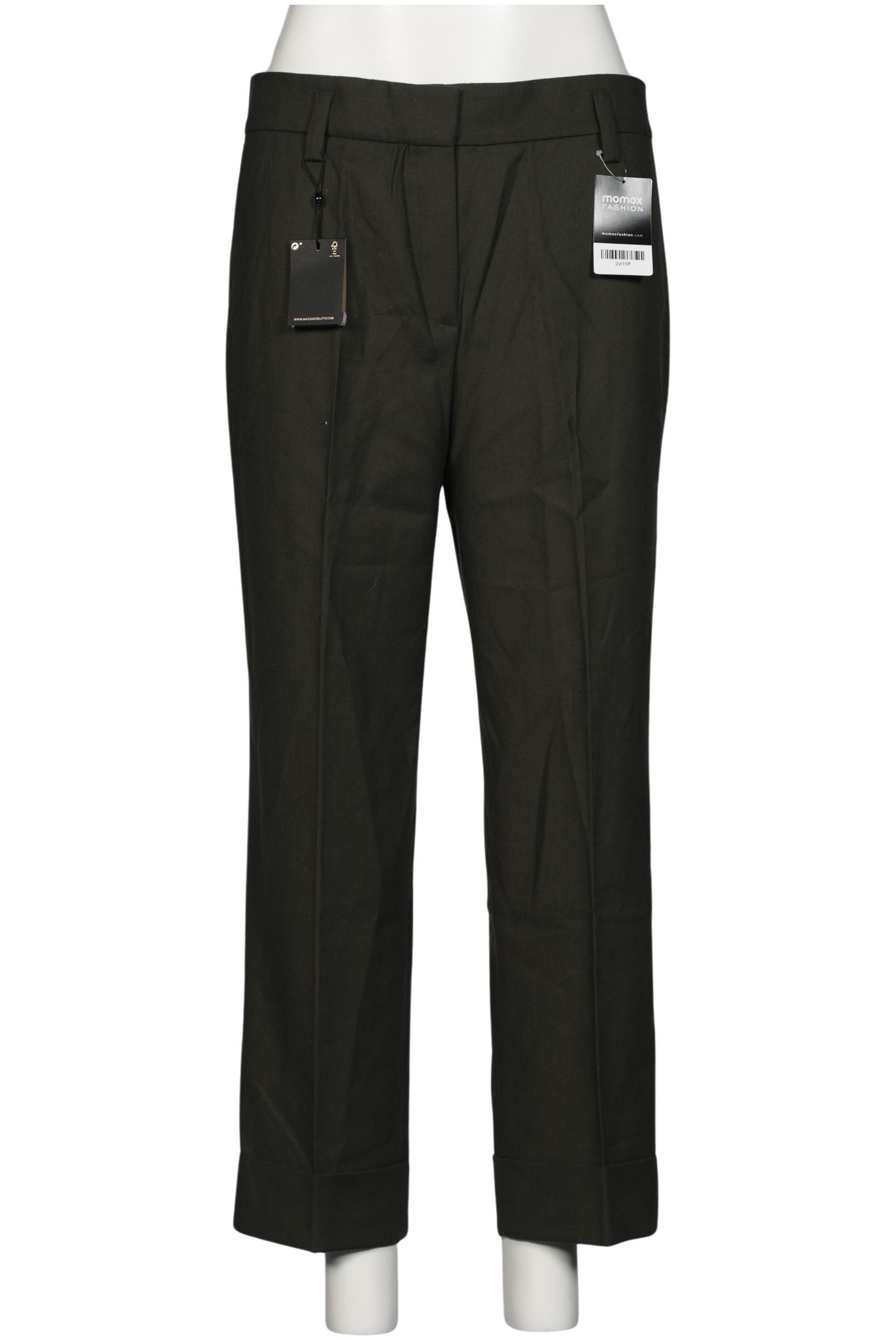

Massimo Dutti Damen Stoffhose, grün, Gr. 44