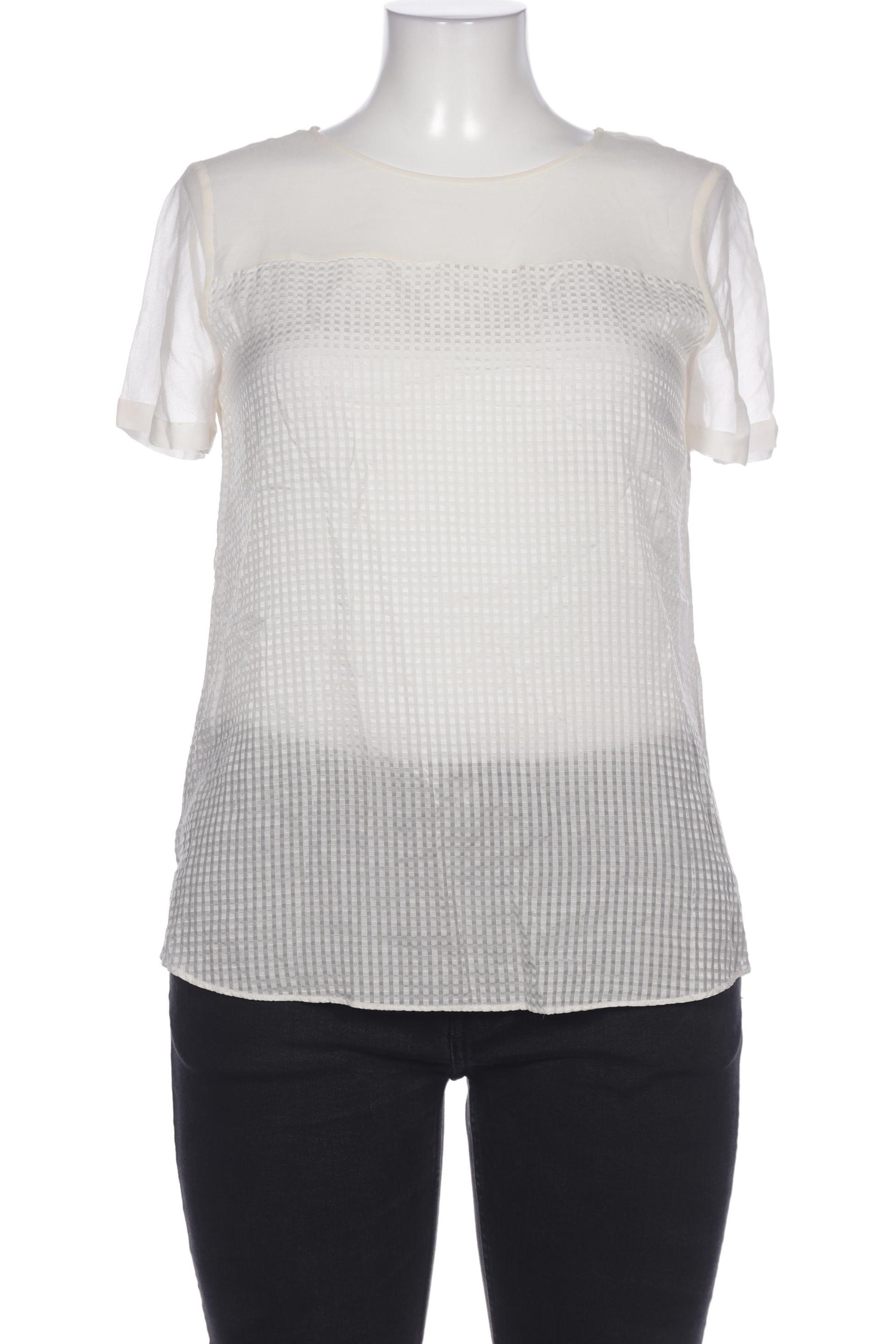 

Massimo Dutti Damen Bluse, cremeweiß, Gr. 42