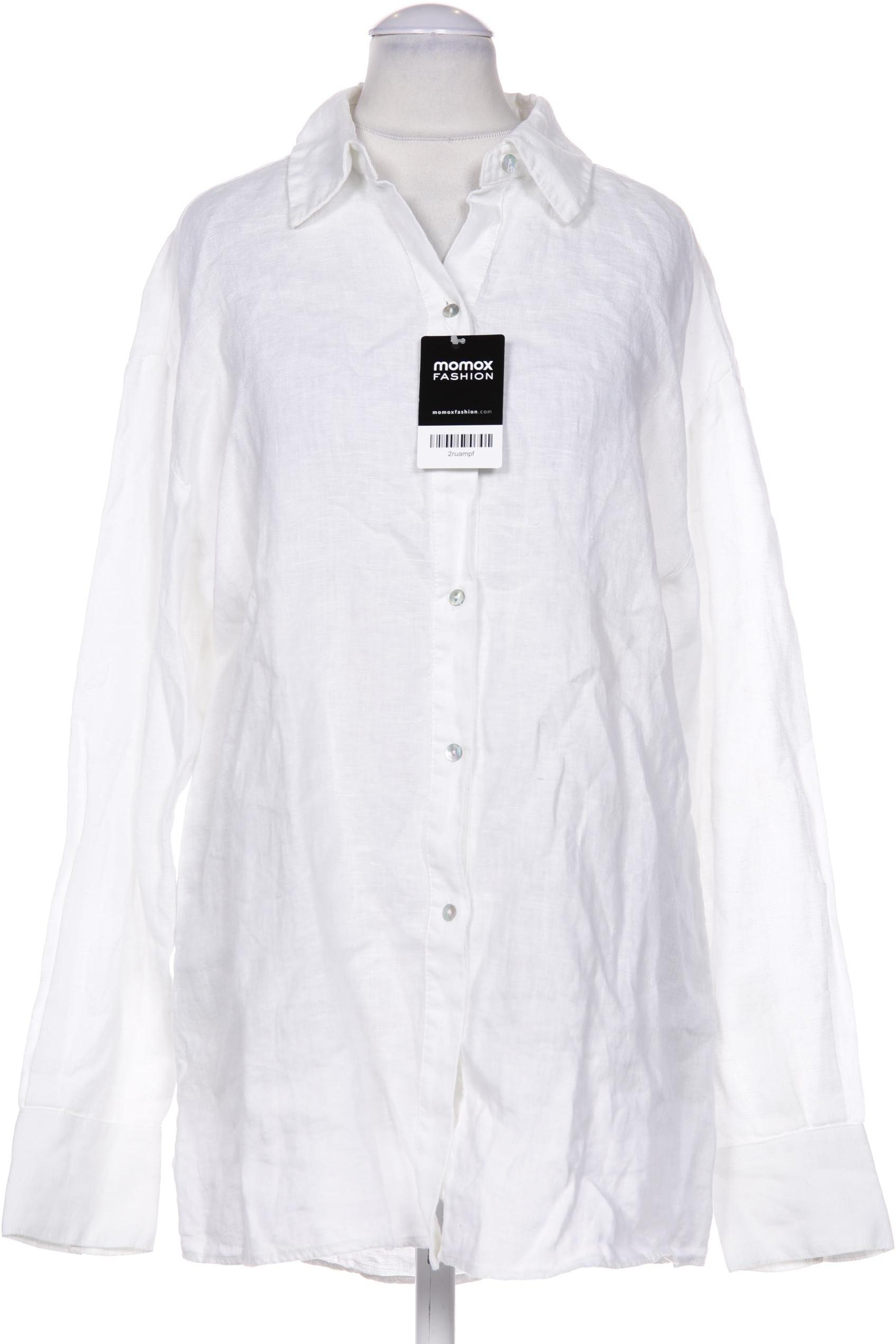 

Massimo Dutti Damen Bluse, weiß, Gr. 34
