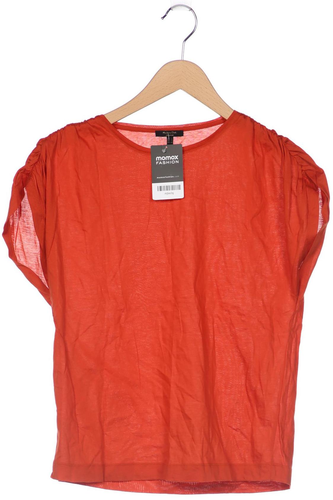 

Massimo Dutti Damen T-Shirt, orange, Gr. 36