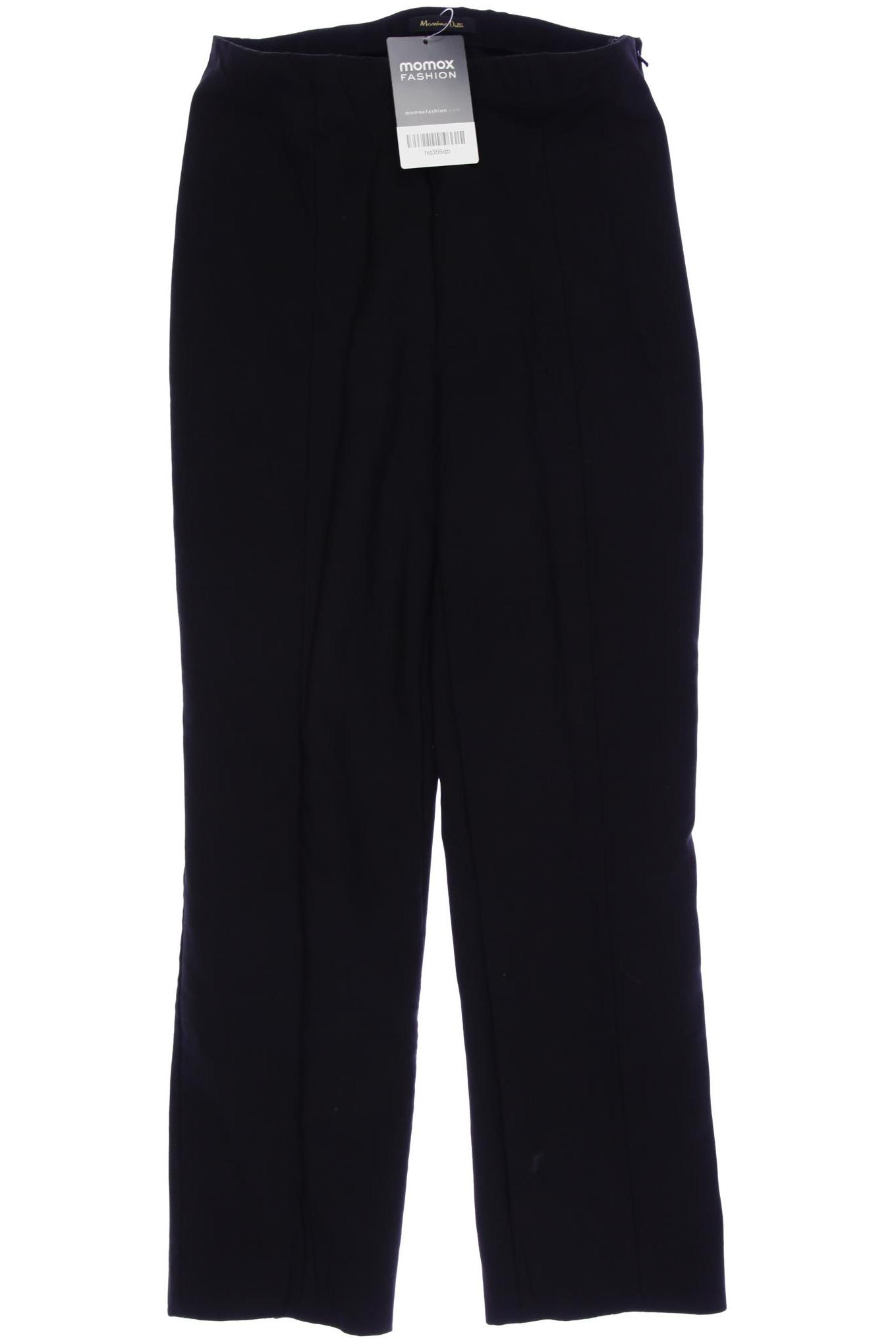 

Massimo Dutti Damen Stoffhose, schwarz, Gr. 34