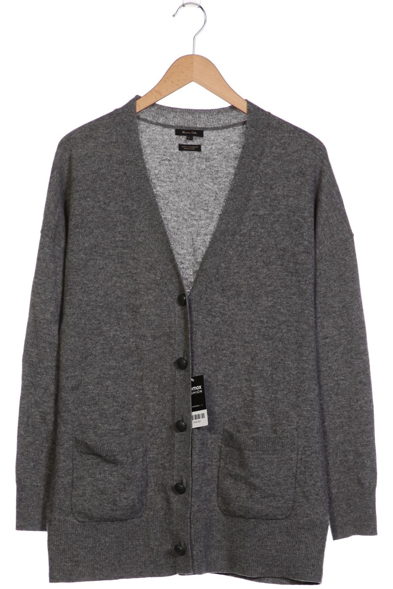 

Massimo Dutti Damen Strickjacke, grau, Gr. 42