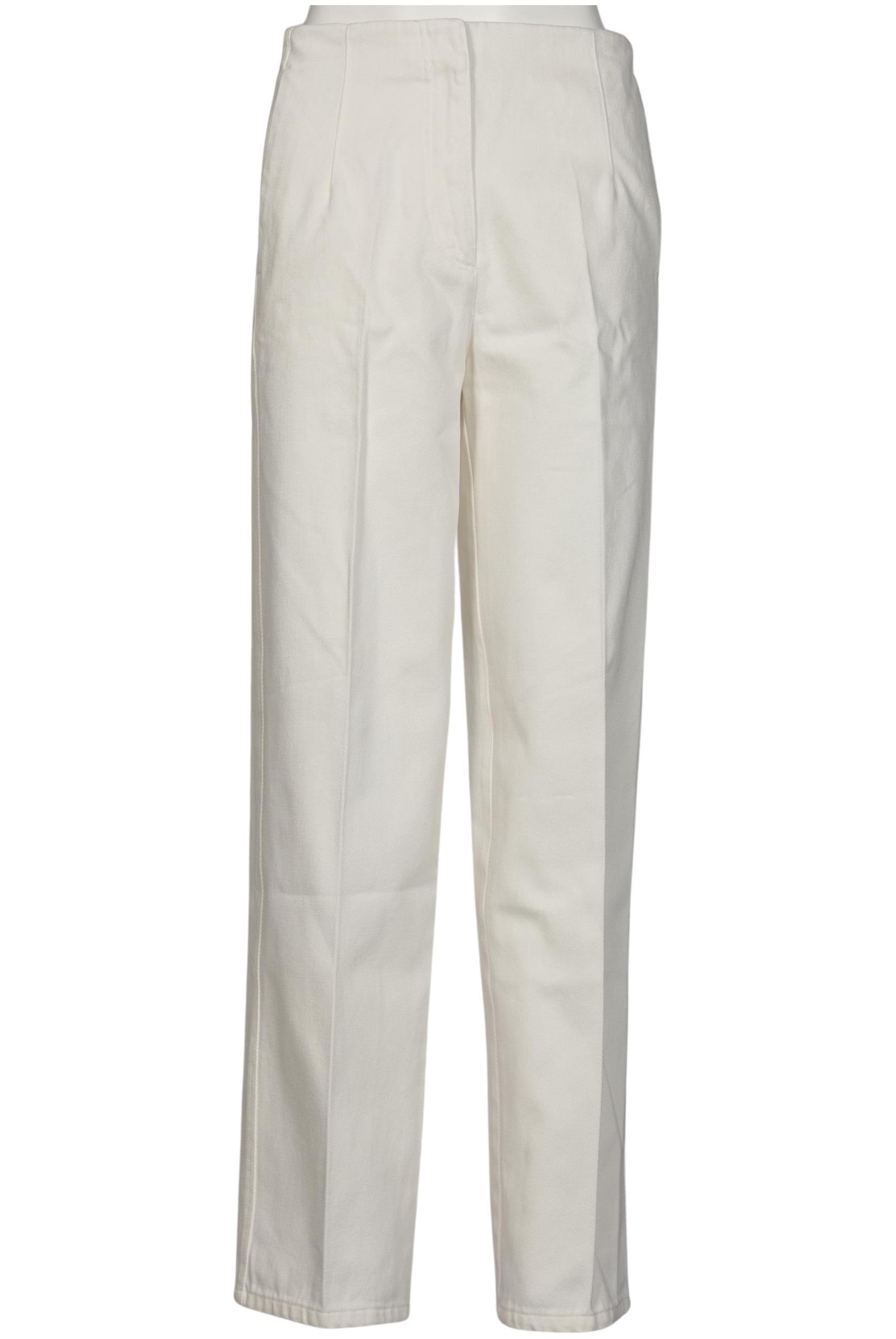 

Massimo Dutti Damen Stoffhose, cremeweiß, Gr. 28