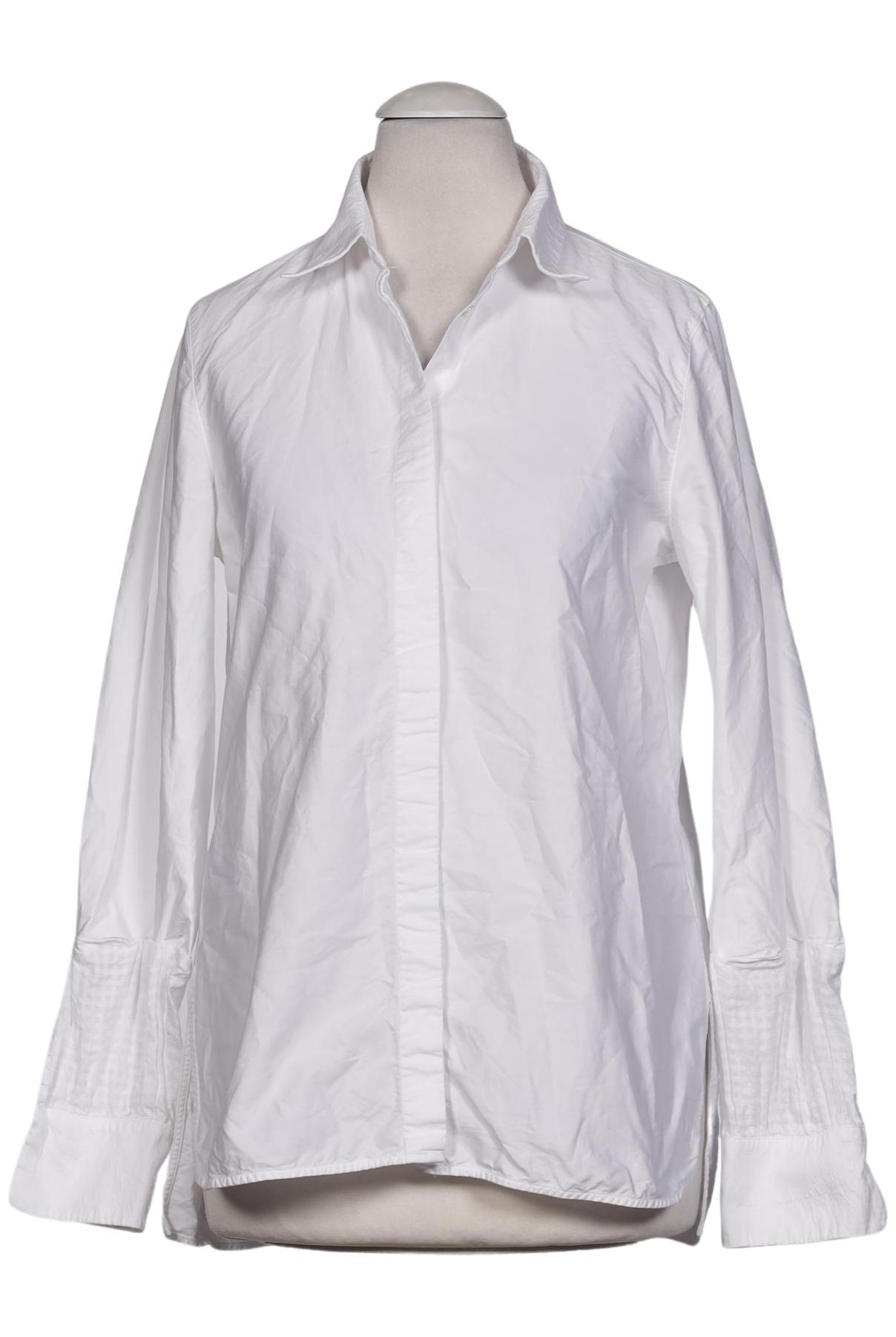 

Massimo Dutti Damen Bluse, weiß, Gr. 34