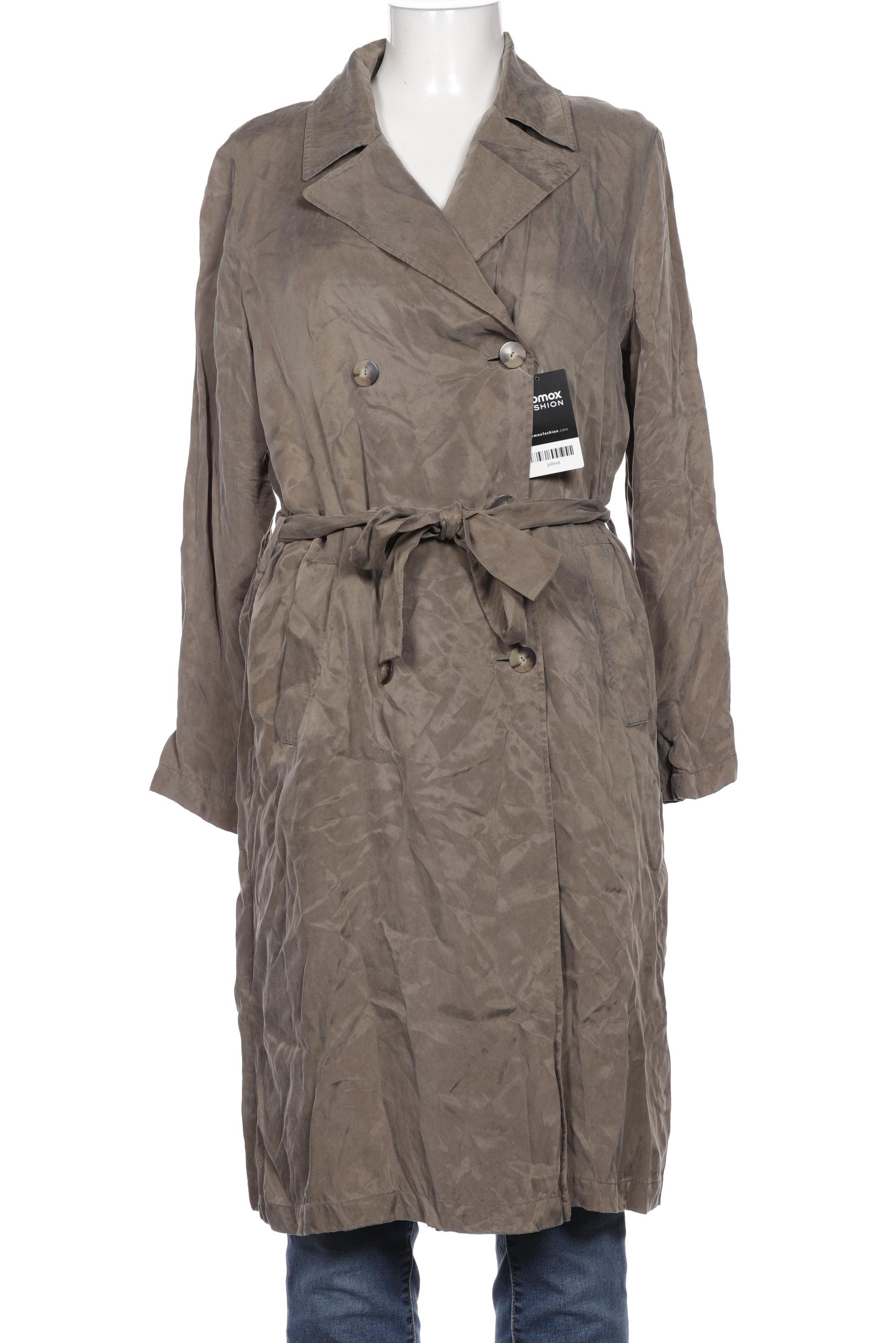 

Massimo Dutti Damen Mantel, grün, Gr. 38
