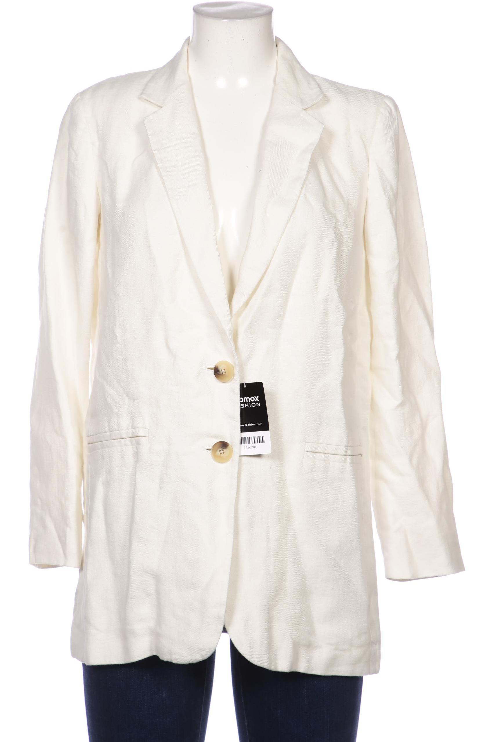 

Massimo Dutti Damen Blazer, cremeweiß, Gr. 38