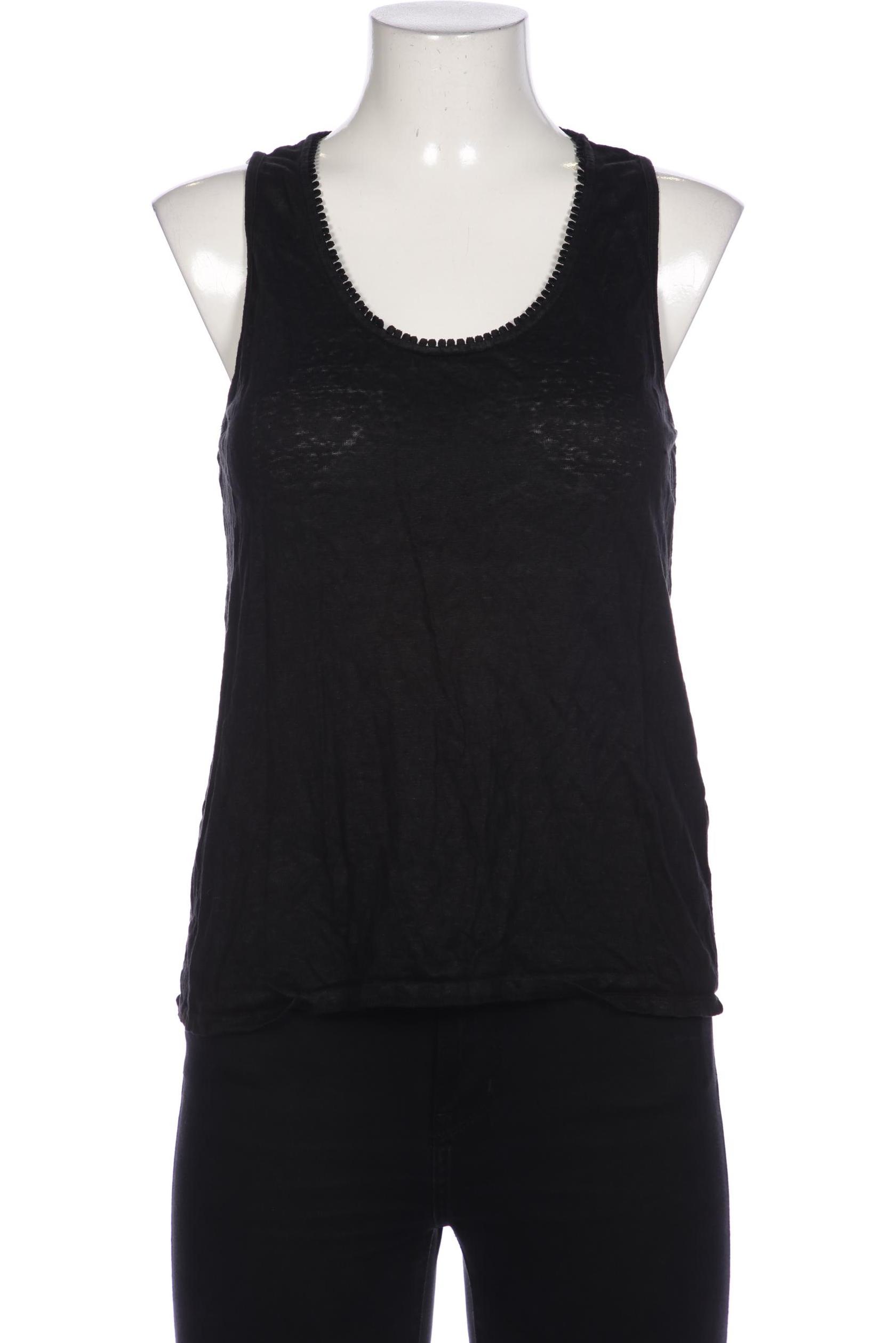 

Massimo Dutti Damen Top, schwarz, Gr. 38