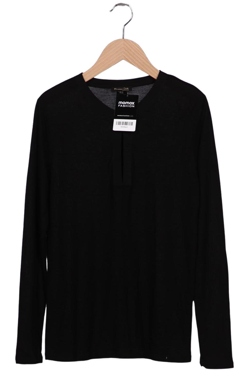 

Massimo Dutti Damen Langarmshirt, schwarz, Gr. 36