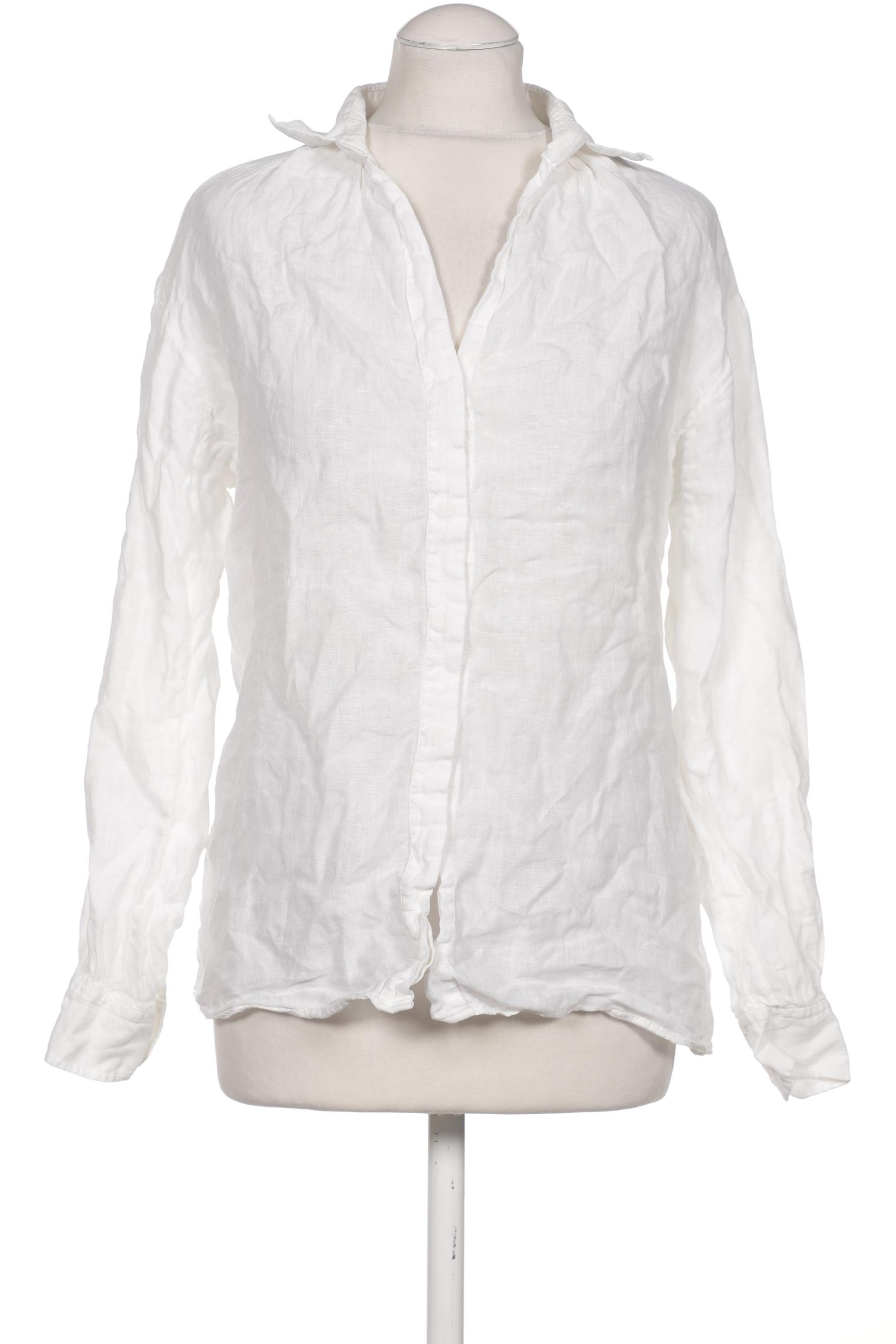 

Massimo Dutti Damen Bluse, weiß, Gr. 36