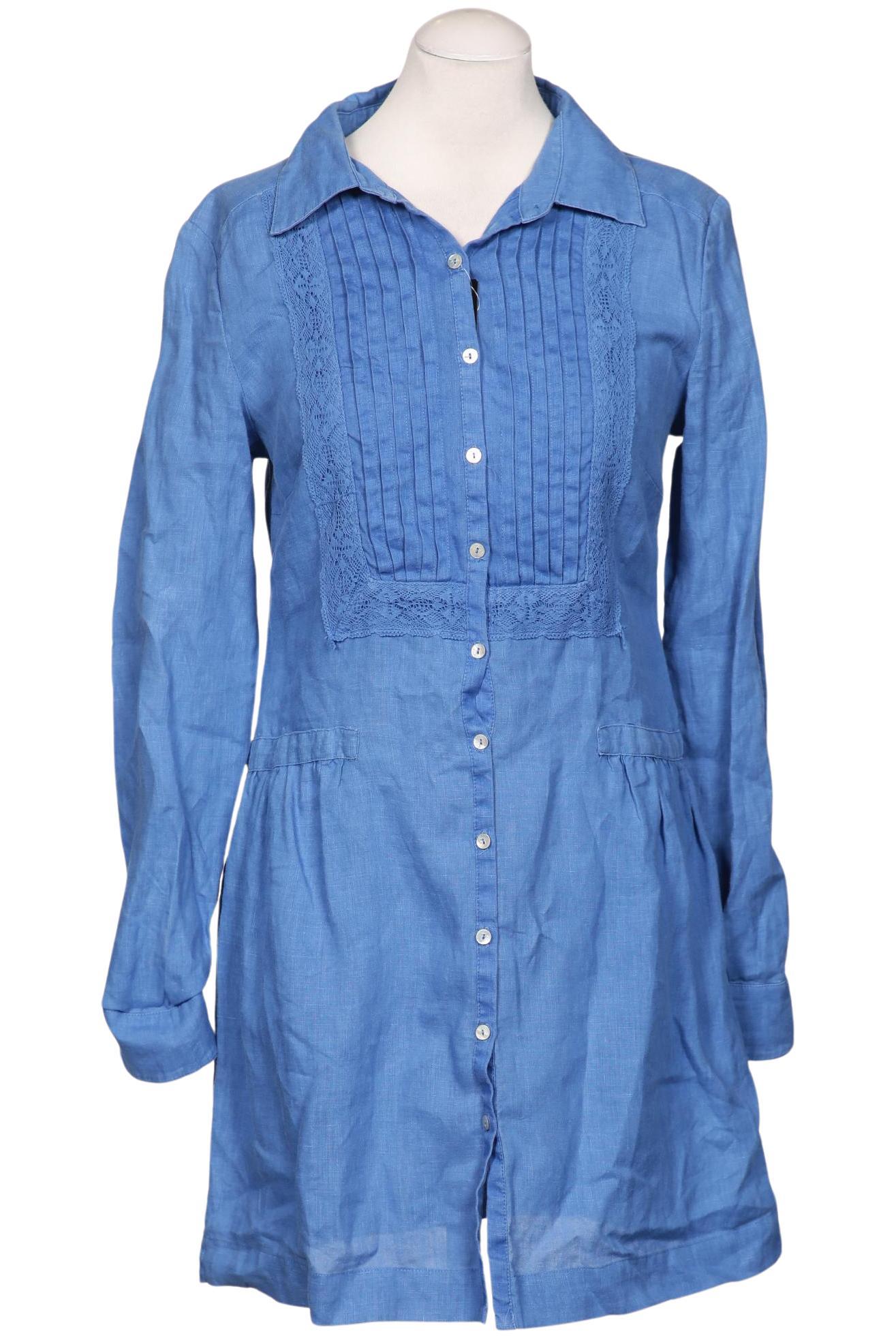 

Massimo Dutti Damen Bluse, blau, Gr. 38