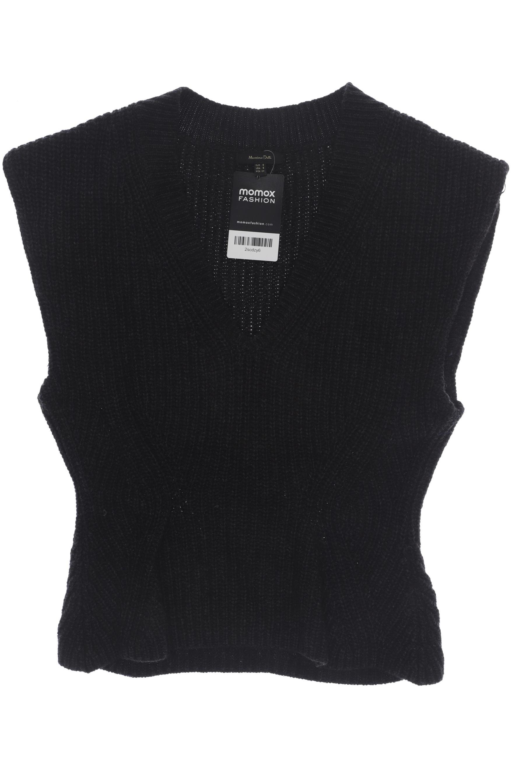 

Massimo Dutti Damen Pullover, schwarz, Gr. 36