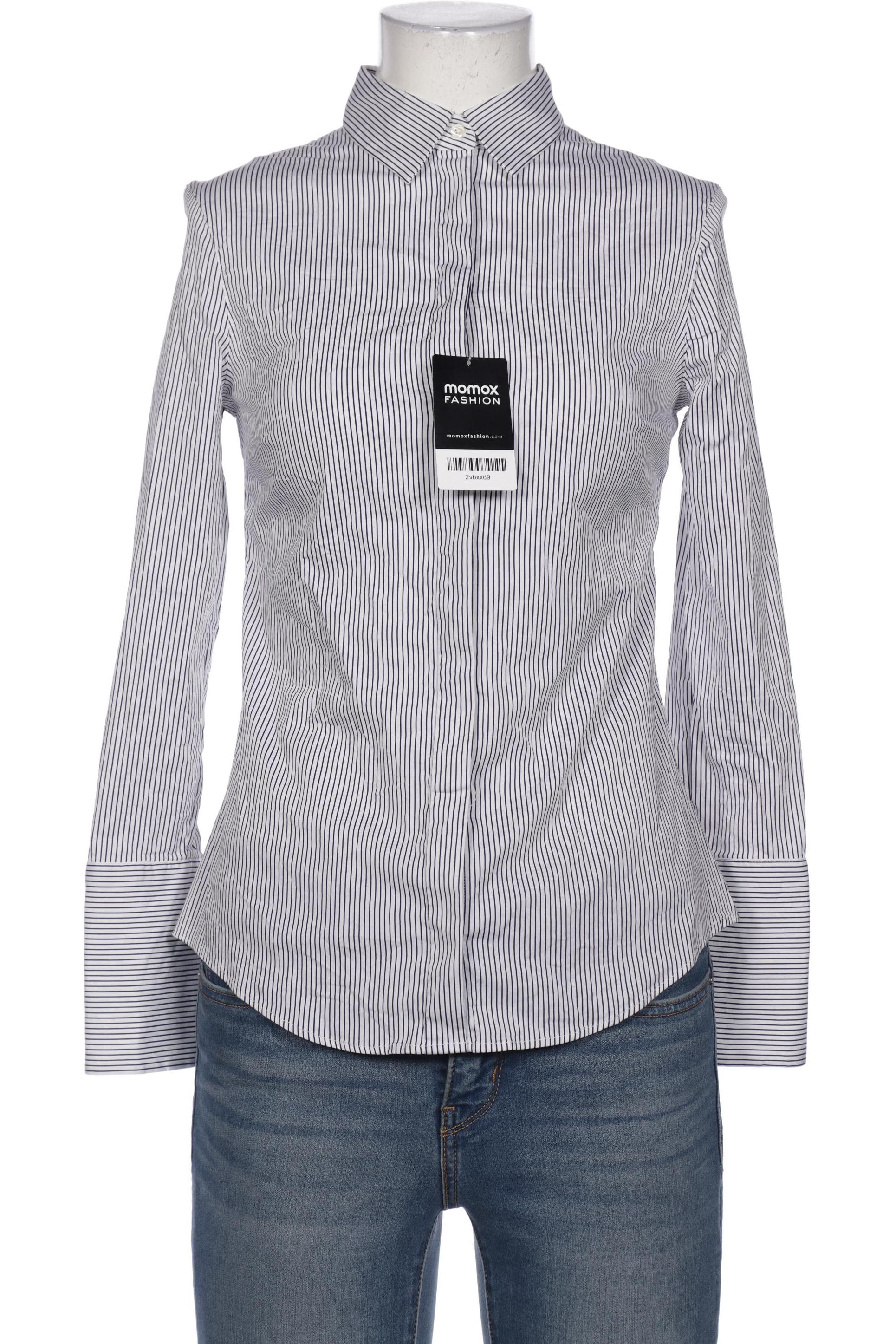 

Massimo Dutti Damen Bluse, marineblau, Gr. 36