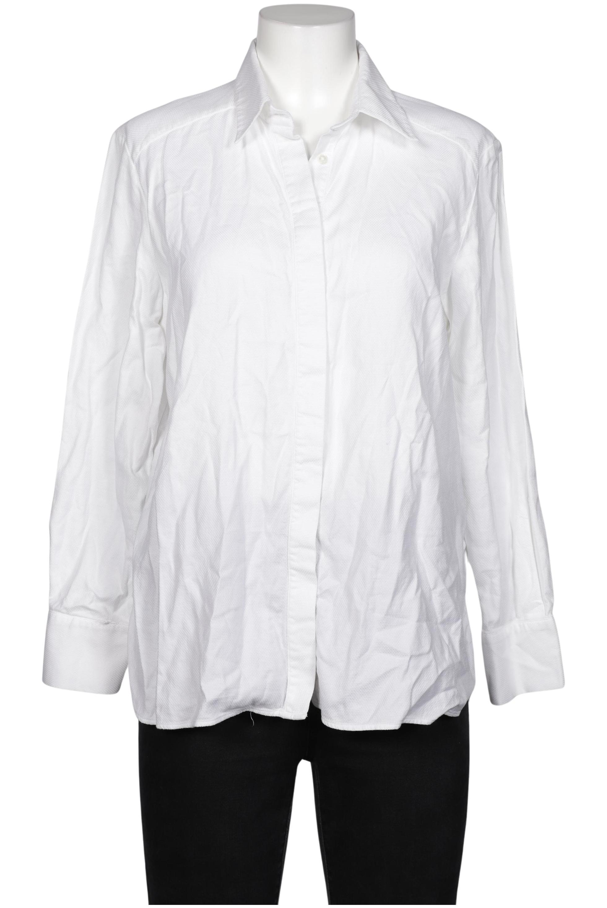 

Massimo Dutti Damen Bluse, weiß, Gr. 42