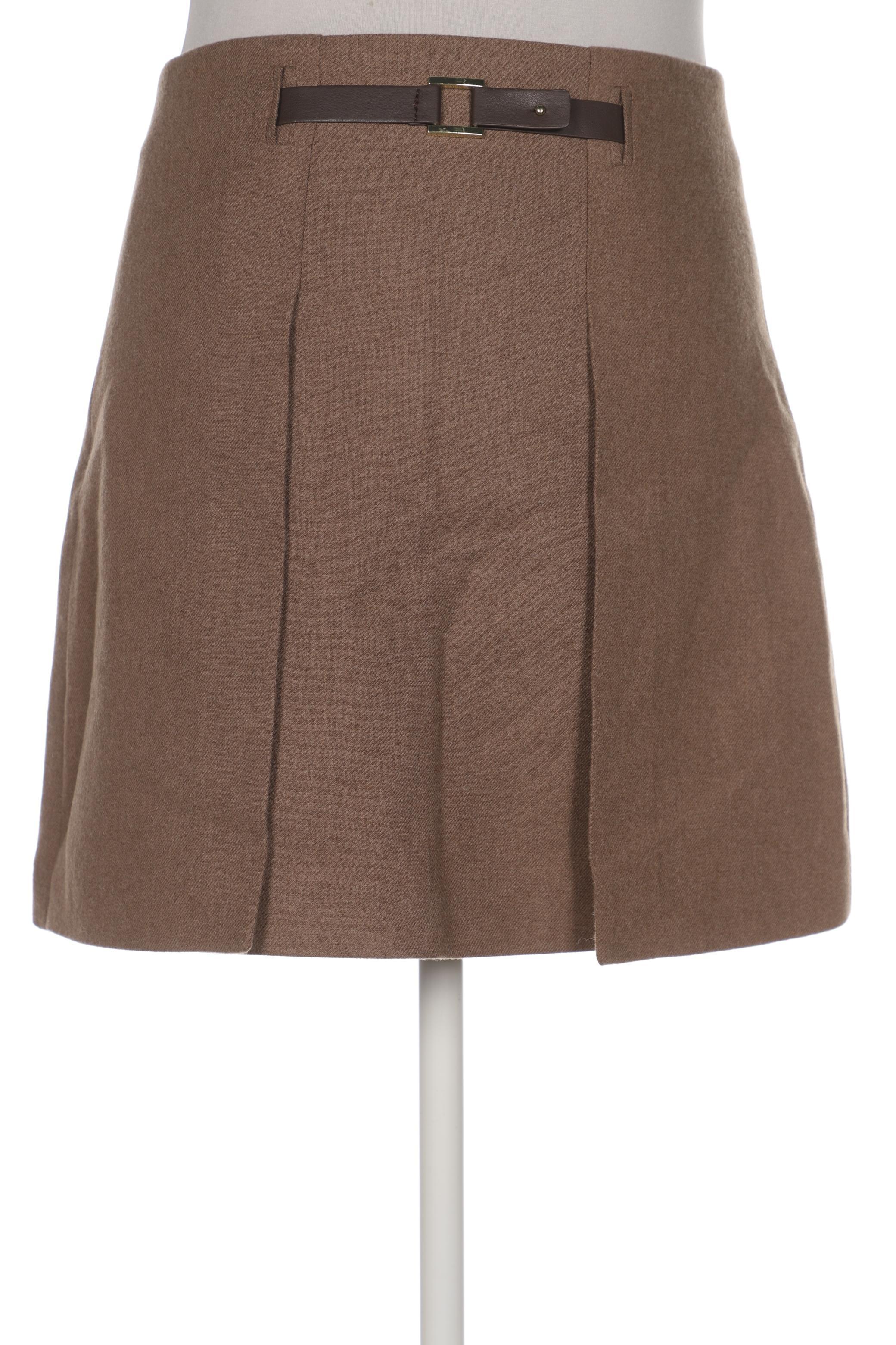 

Massimo Dutti Damen Rock, braun, Gr. 42