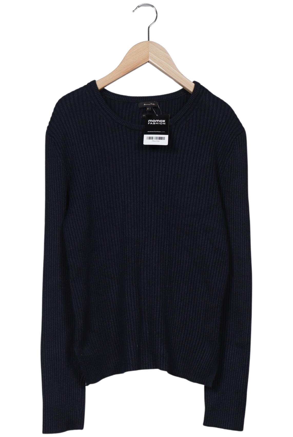 

Massimo Dutti Damen Pullover, marineblau, Gr. 42
