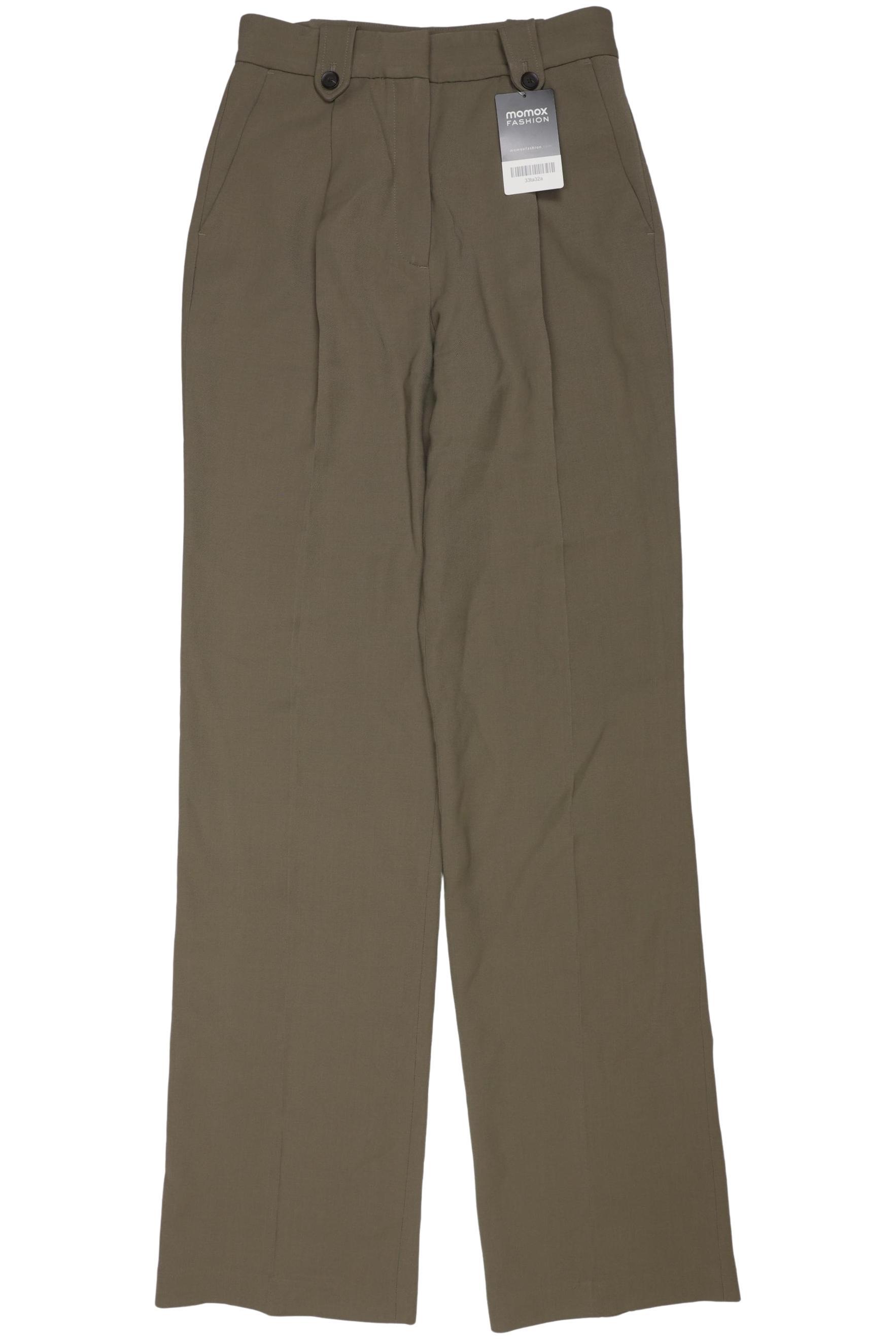 

Massimo Dutti Damen Stoffhose, grün, Gr. 34