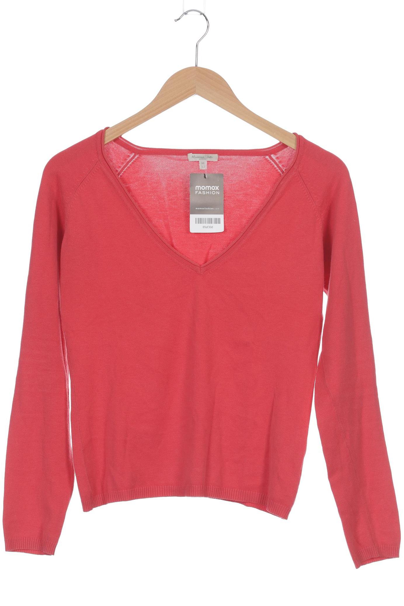

Massimo Dutti Damen Langarmshirt, rot, Gr. 38