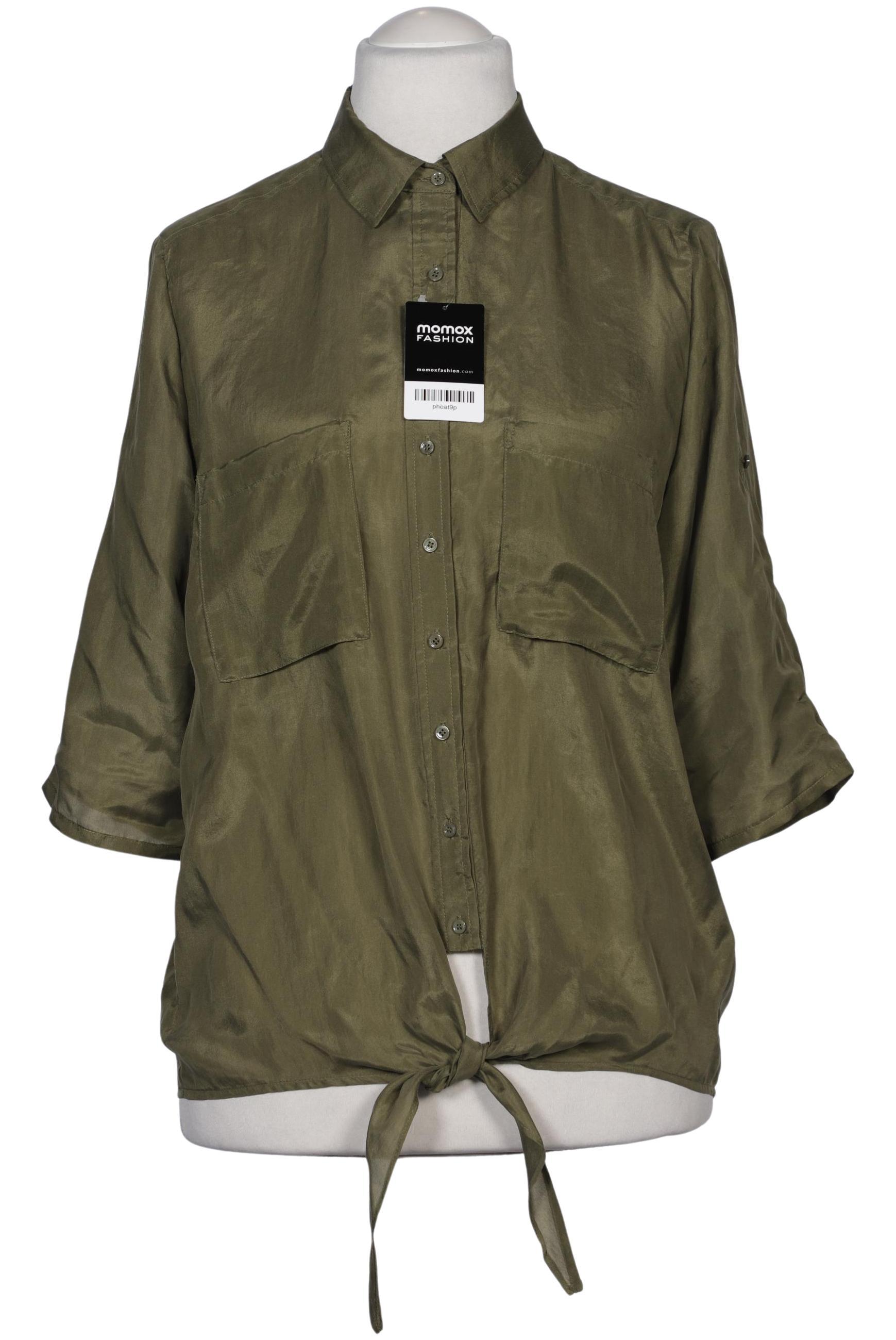 

Massimo Dutti Damen Bluse, grün, Gr. 42