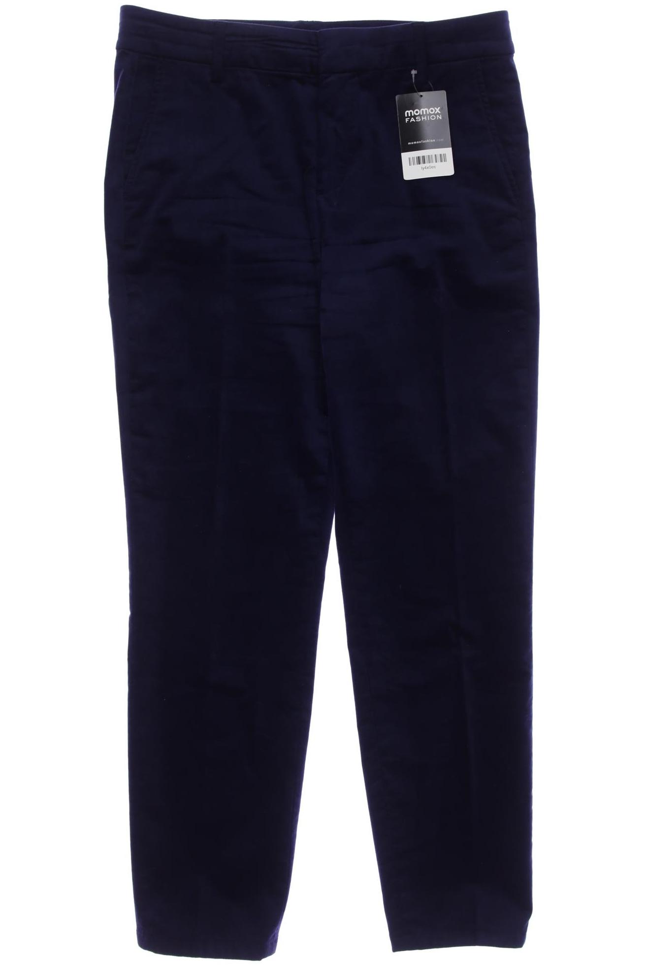 

Massimo Dutti Damen Stoffhose, marineblau, Gr. 38