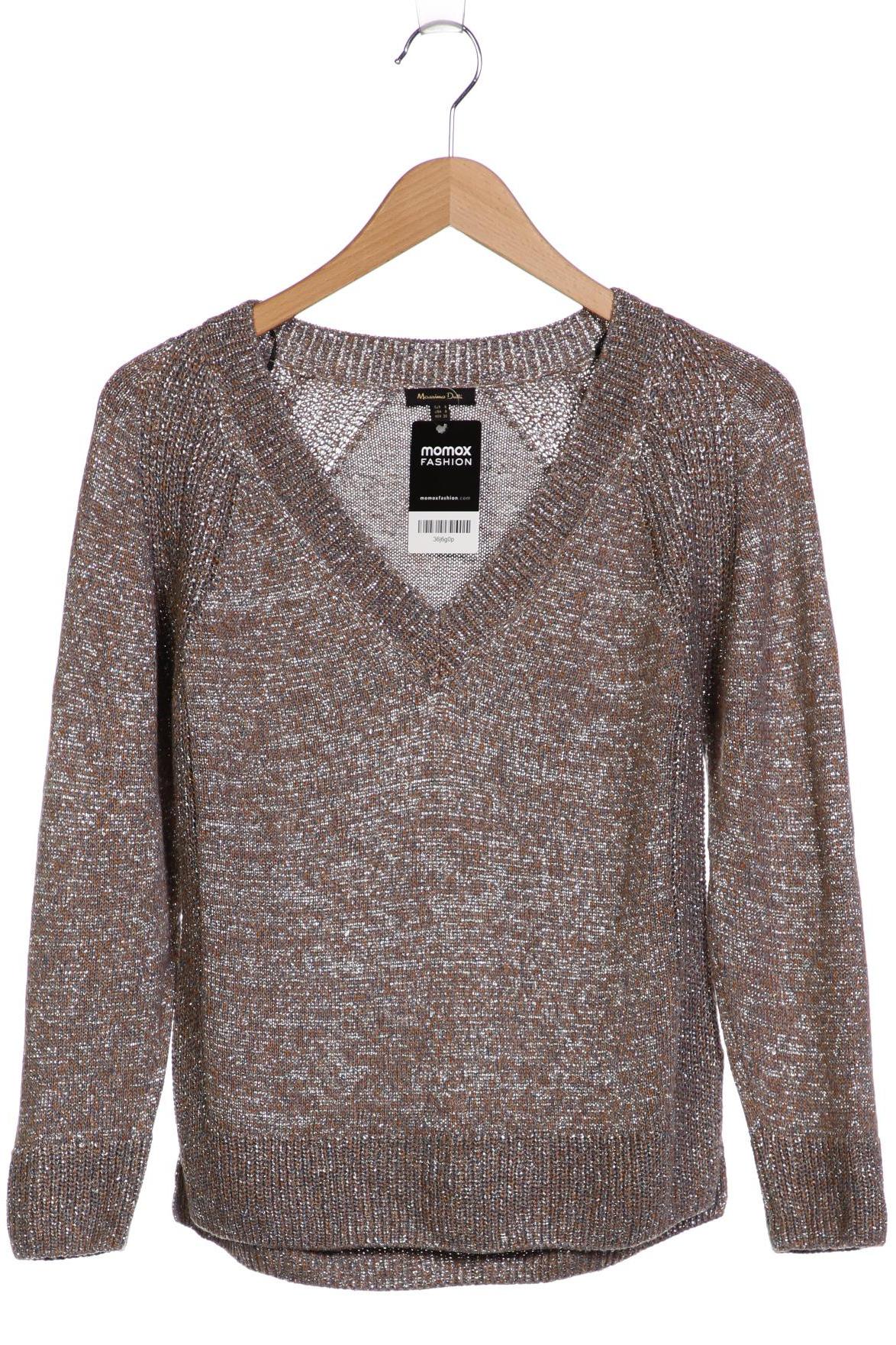 

Massimo Dutti Damen Pullover, braun, Gr. 36