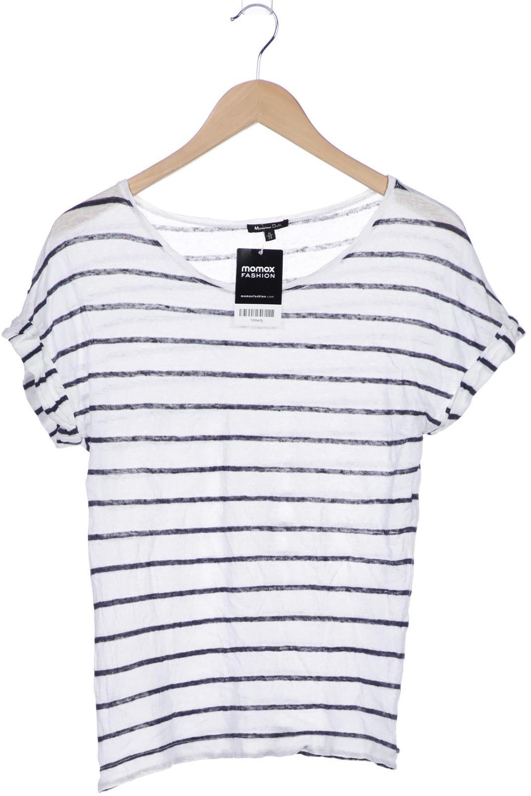

Massimo Dutti Damen T-Shirt, weiß, Gr. 38