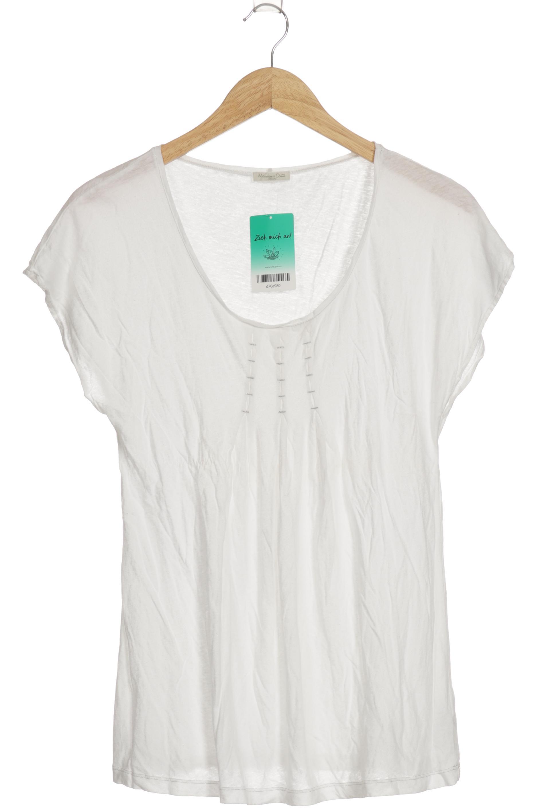 

Massimo Dutti Damen T-Shirt, weiß, Gr. 36