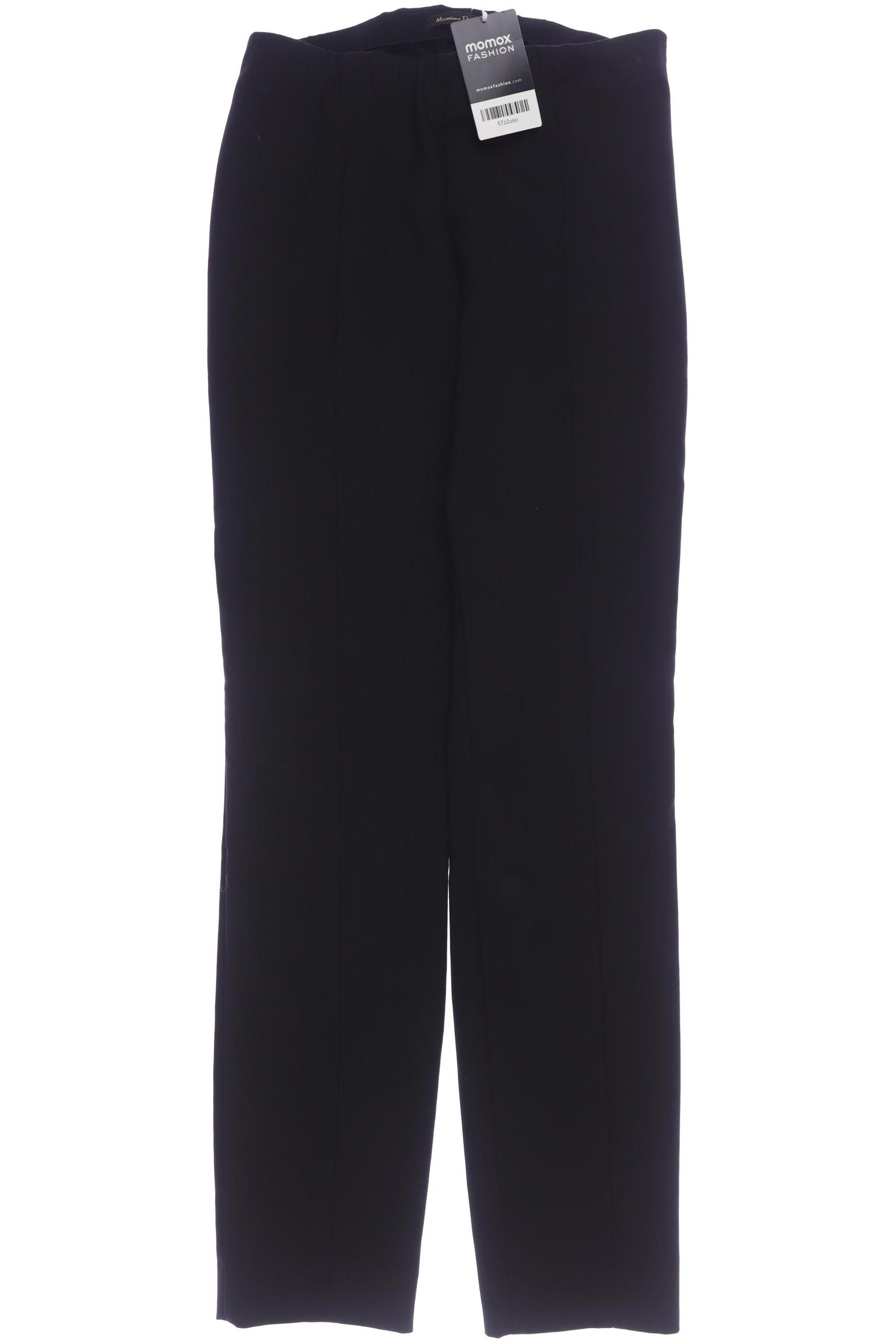 

Massimo Dutti Damen Stoffhose, schwarz, Gr. 36