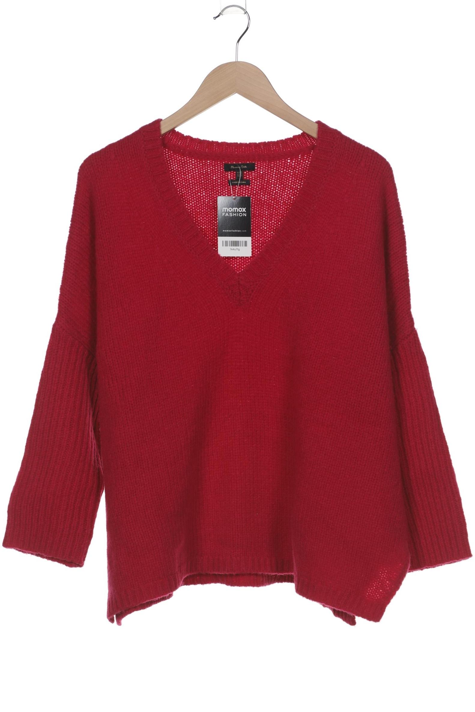 

Massimo Dutti Damen Pullover, rot, Gr. 38