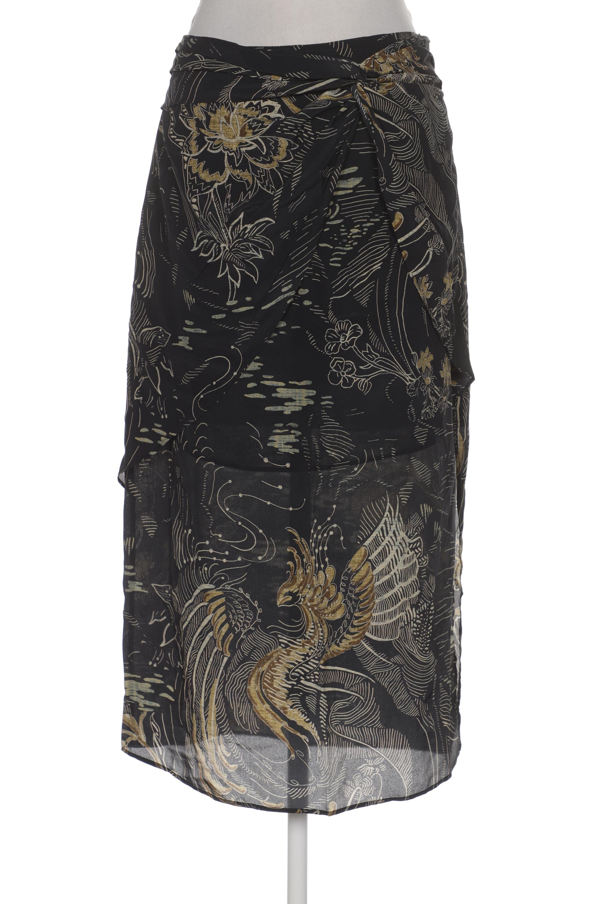 

Massimo Dutti Damen Rock, schwarz, Gr. 40