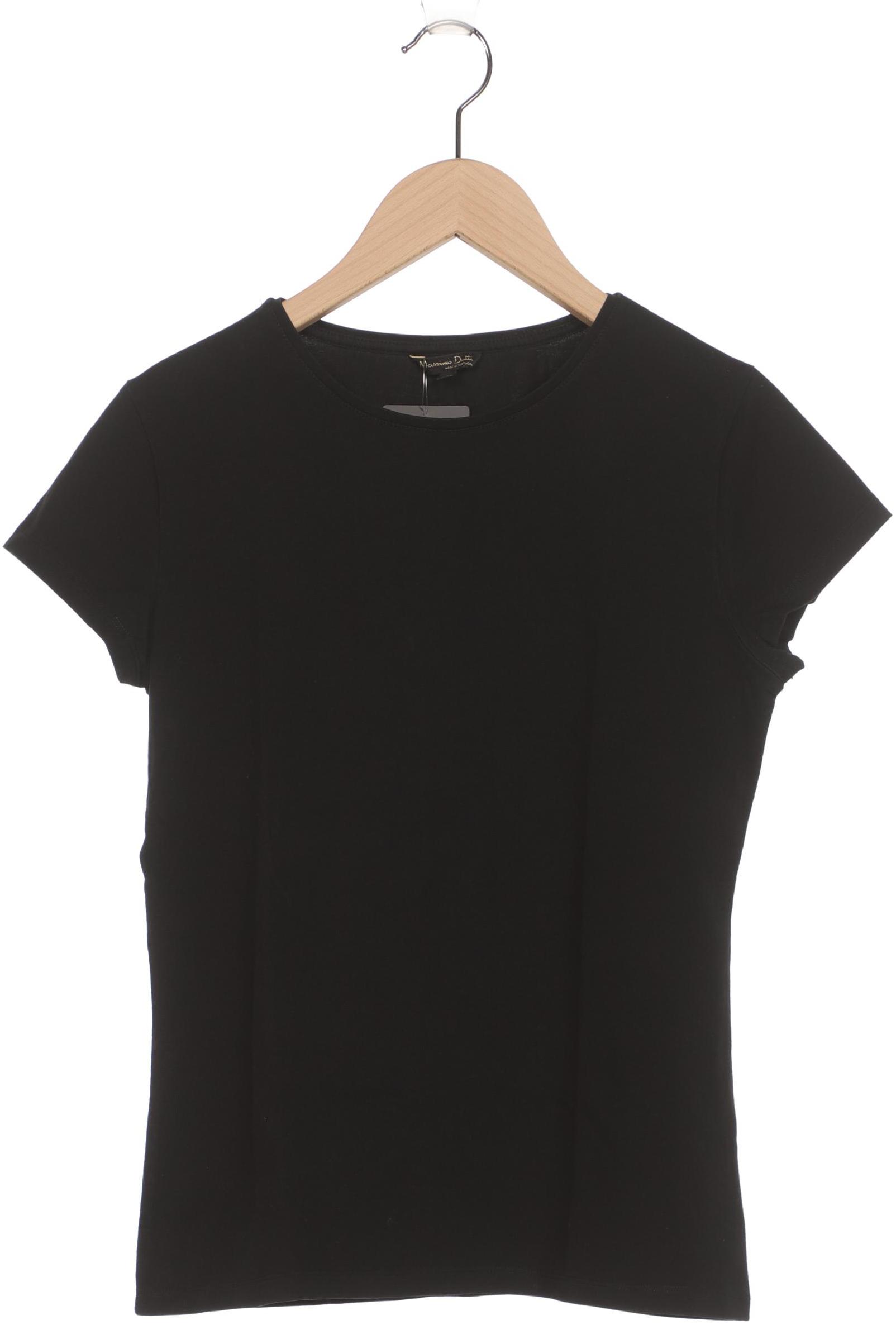 

Massimo Dutti Damen T-Shirt, schwarz, Gr. 38