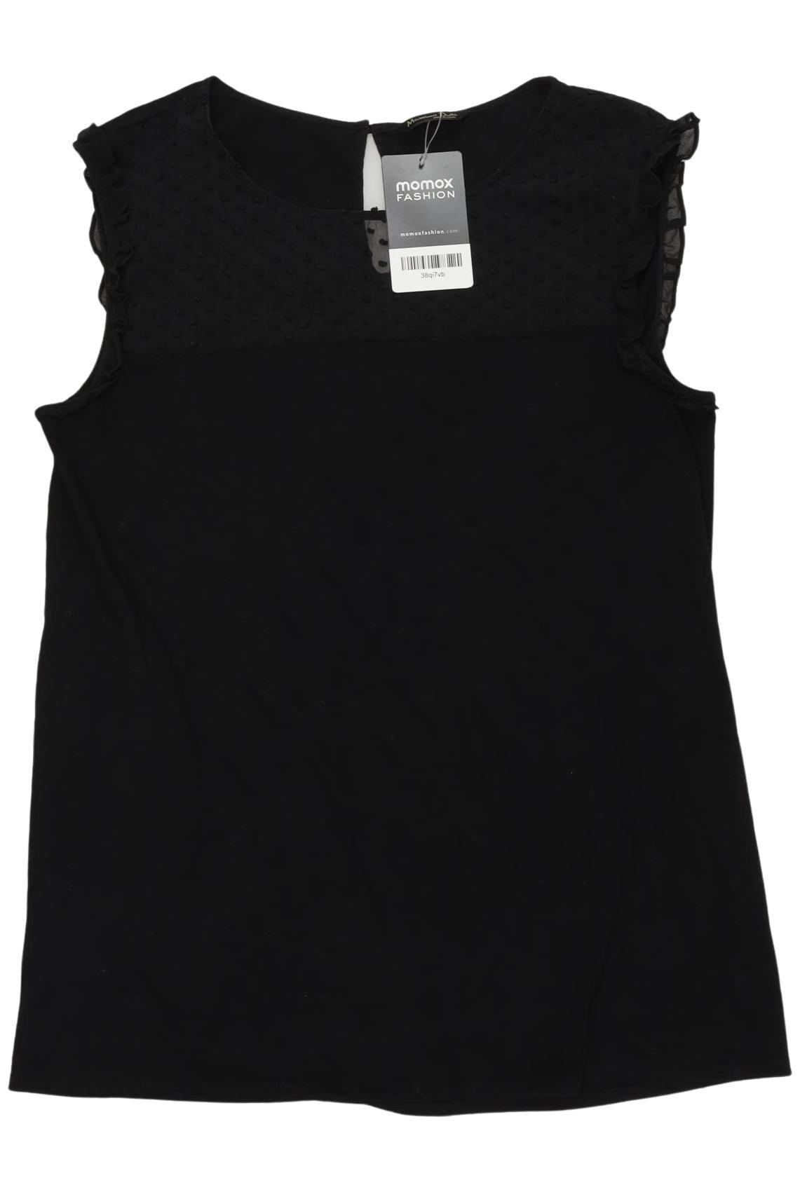 

Massimo Dutti Damen Top, schwarz, Gr. 42