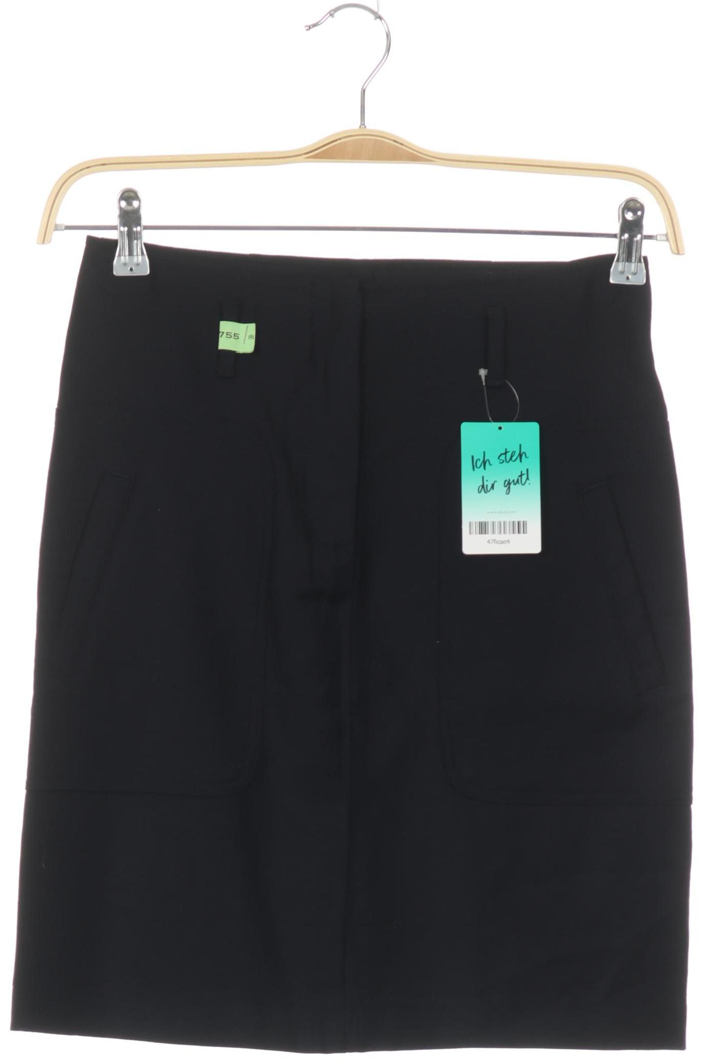 

Massimo Dutti Damen Rock, blau, Gr. 36