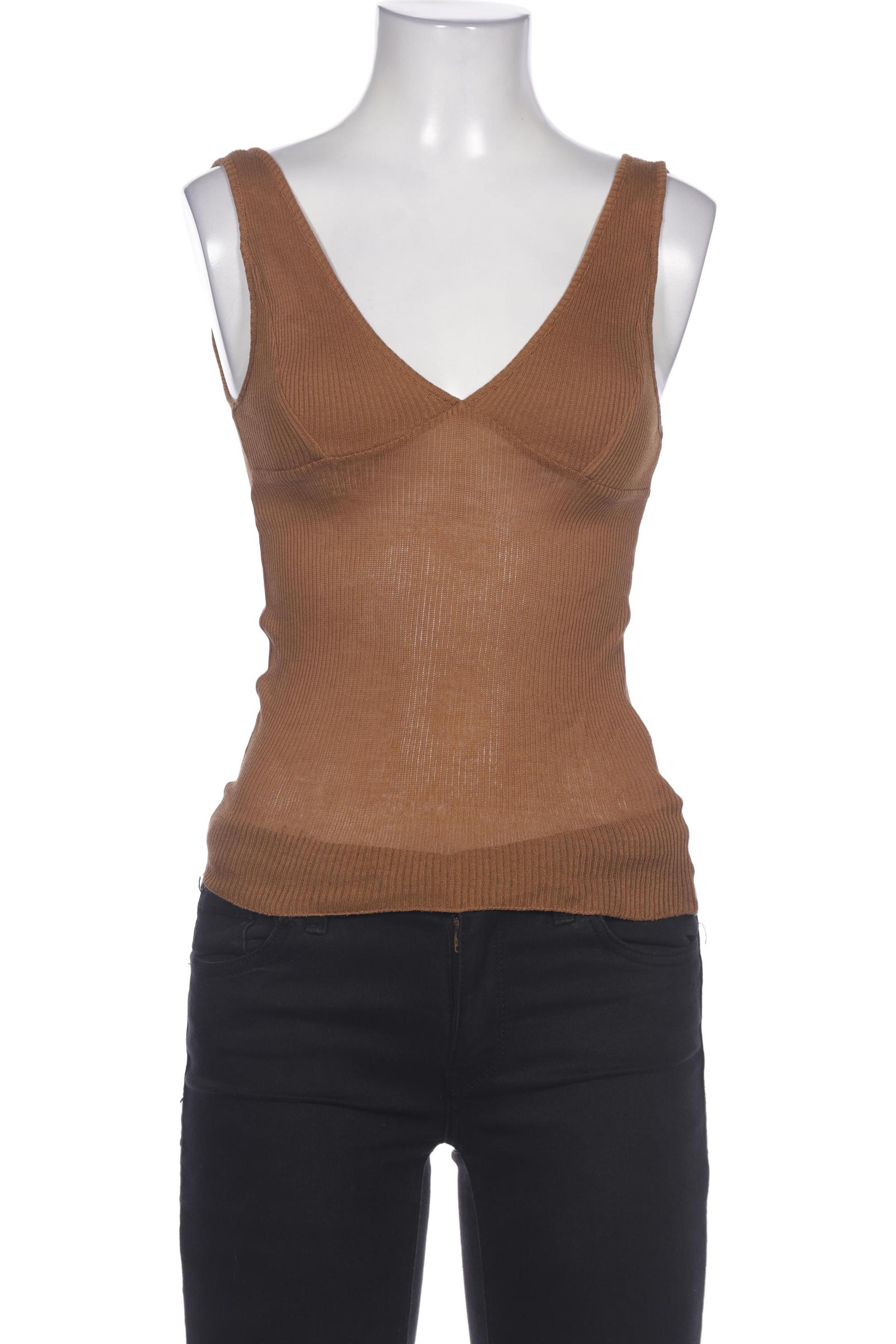 

Massimo Dutti Damen Top, braun, Gr. 34