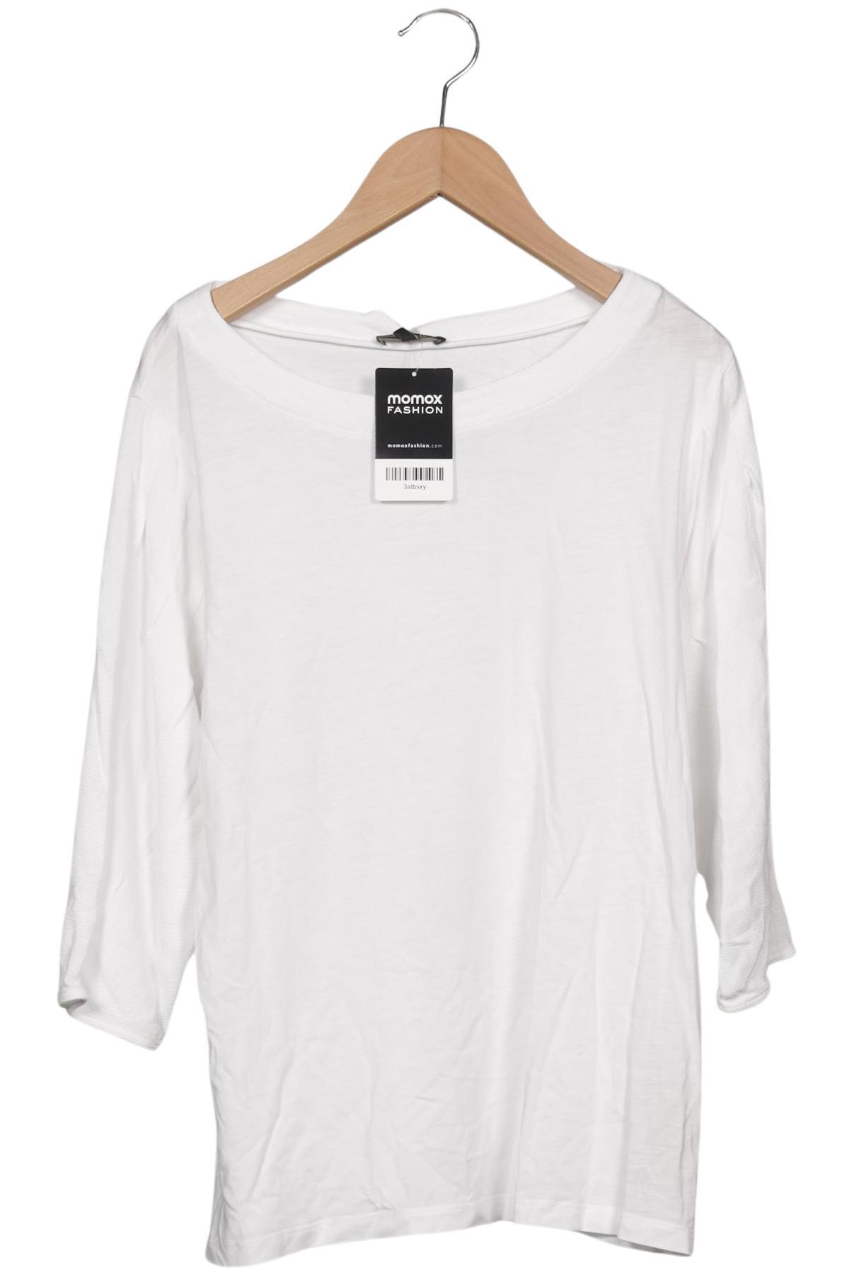 

Massimo Dutti Damen Langarmshirt, weiß, Gr. 42