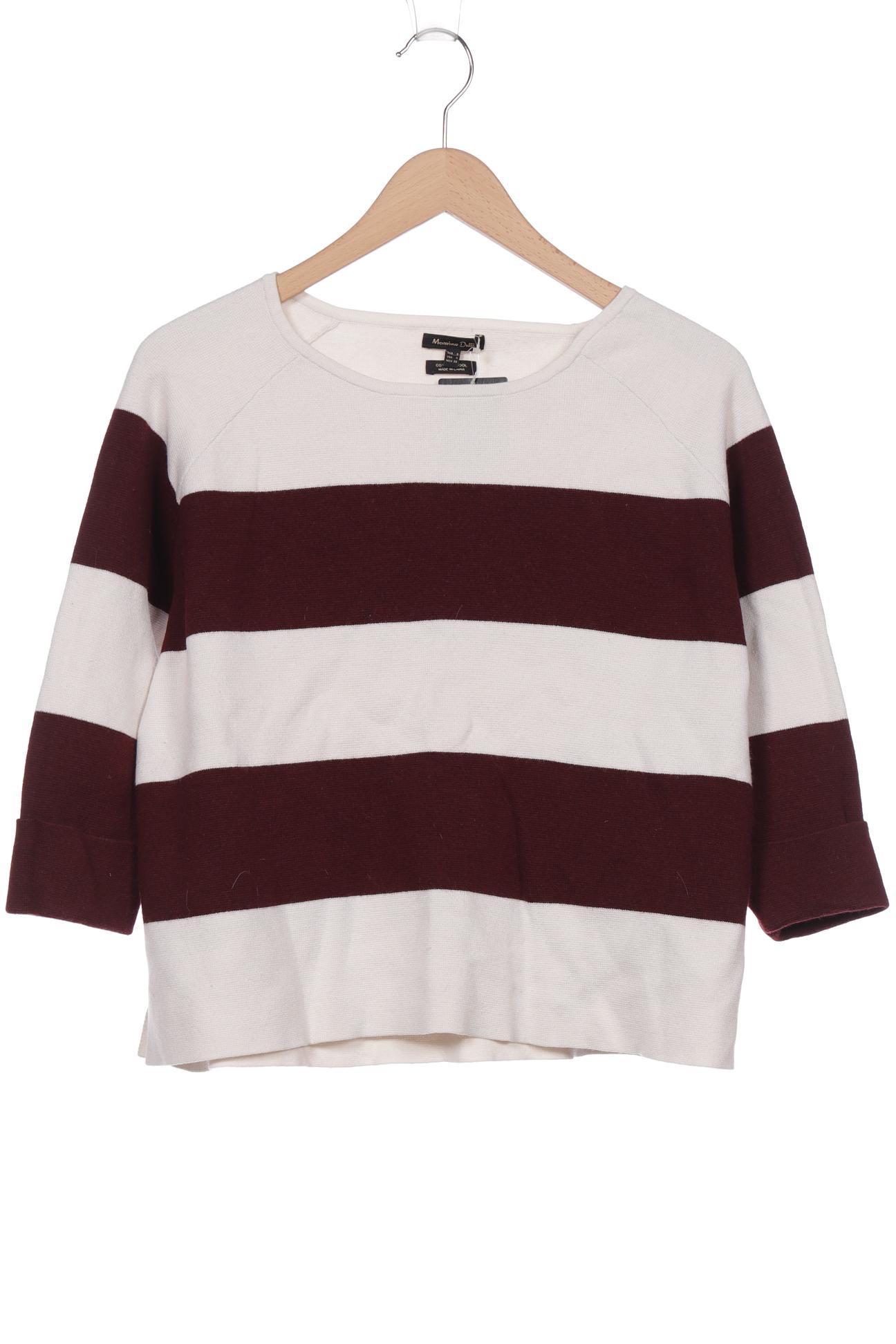 

Massimo Dutti Damen Pullover, bordeaux