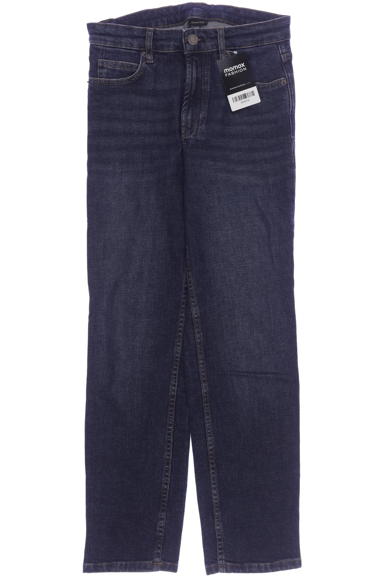 

Massimo Dutti Damen Jeans, marineblau, Gr. 34