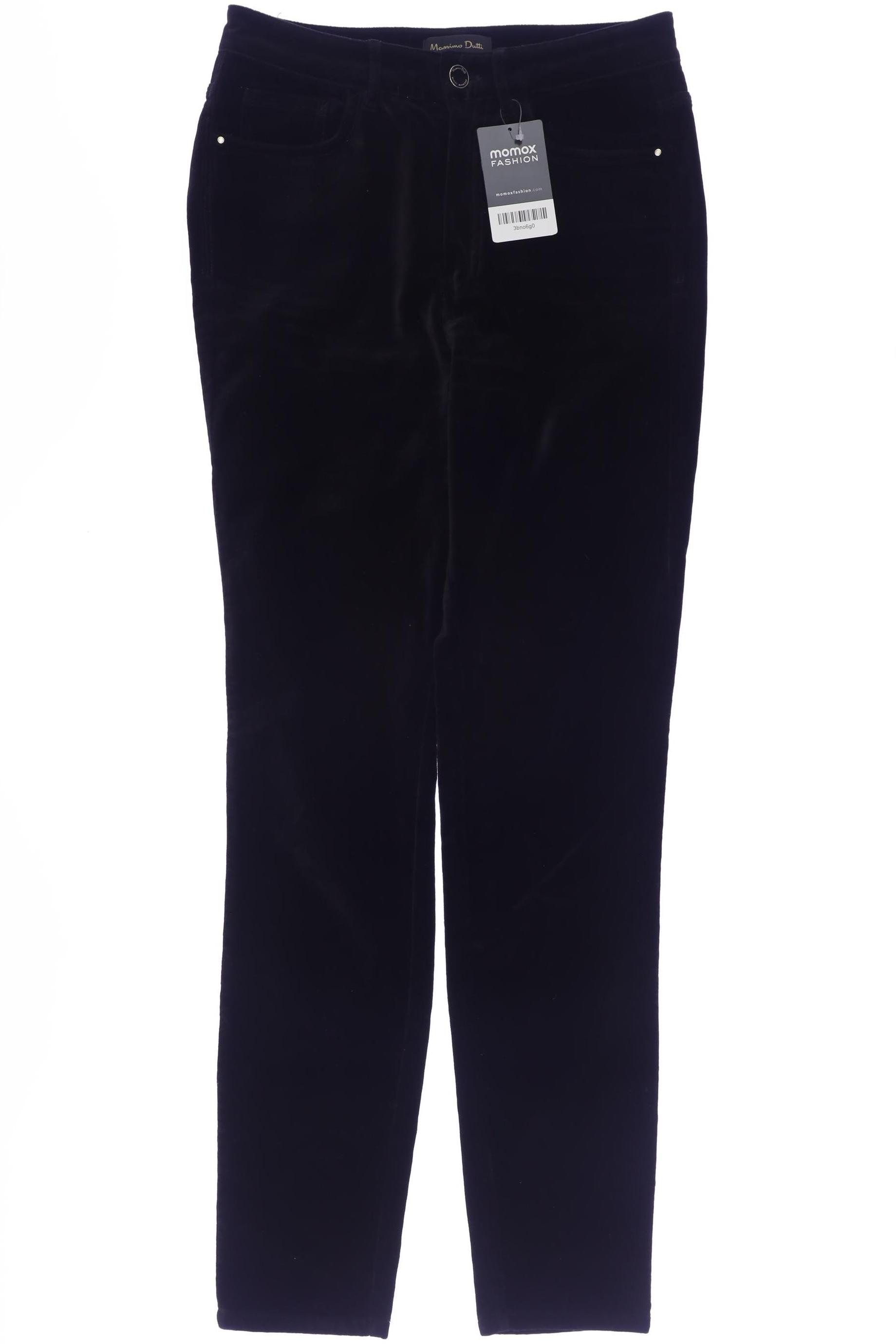 

Massimo Dutti Damen Stoffhose, schwarz, Gr. 36