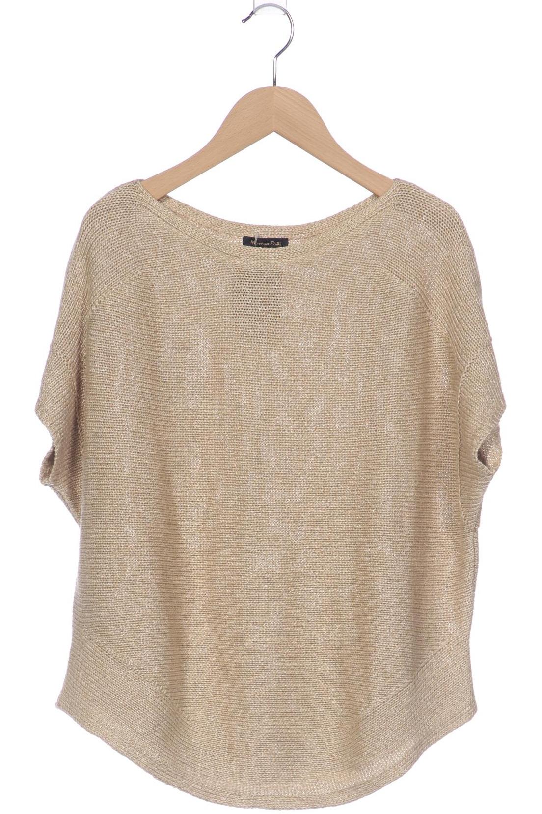 

Massimo Dutti Damen Pullover, beige, Gr. 36