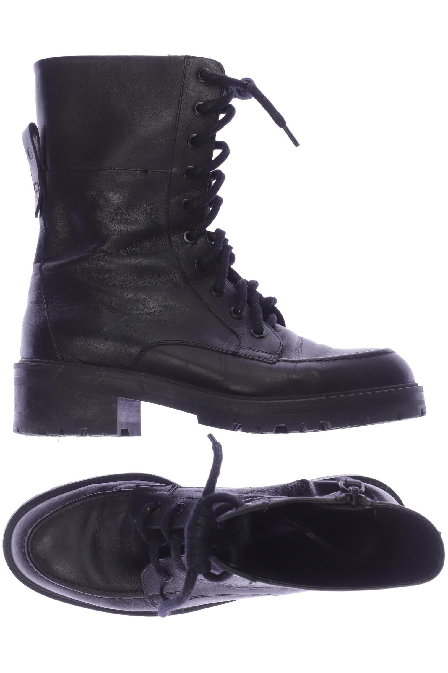 

Massimo Dutti Damen Stiefel, schwarz