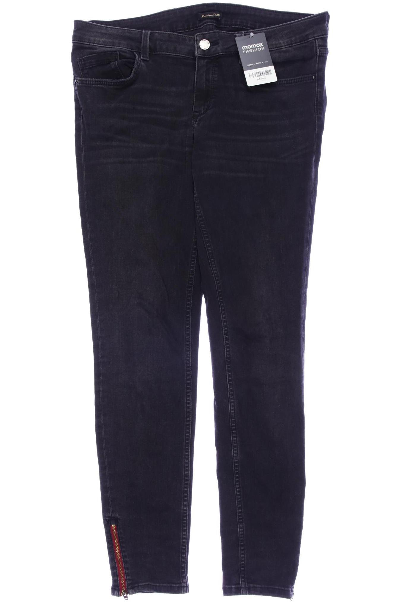 

Massimo Dutti Damen Jeans, grau, Gr. 42