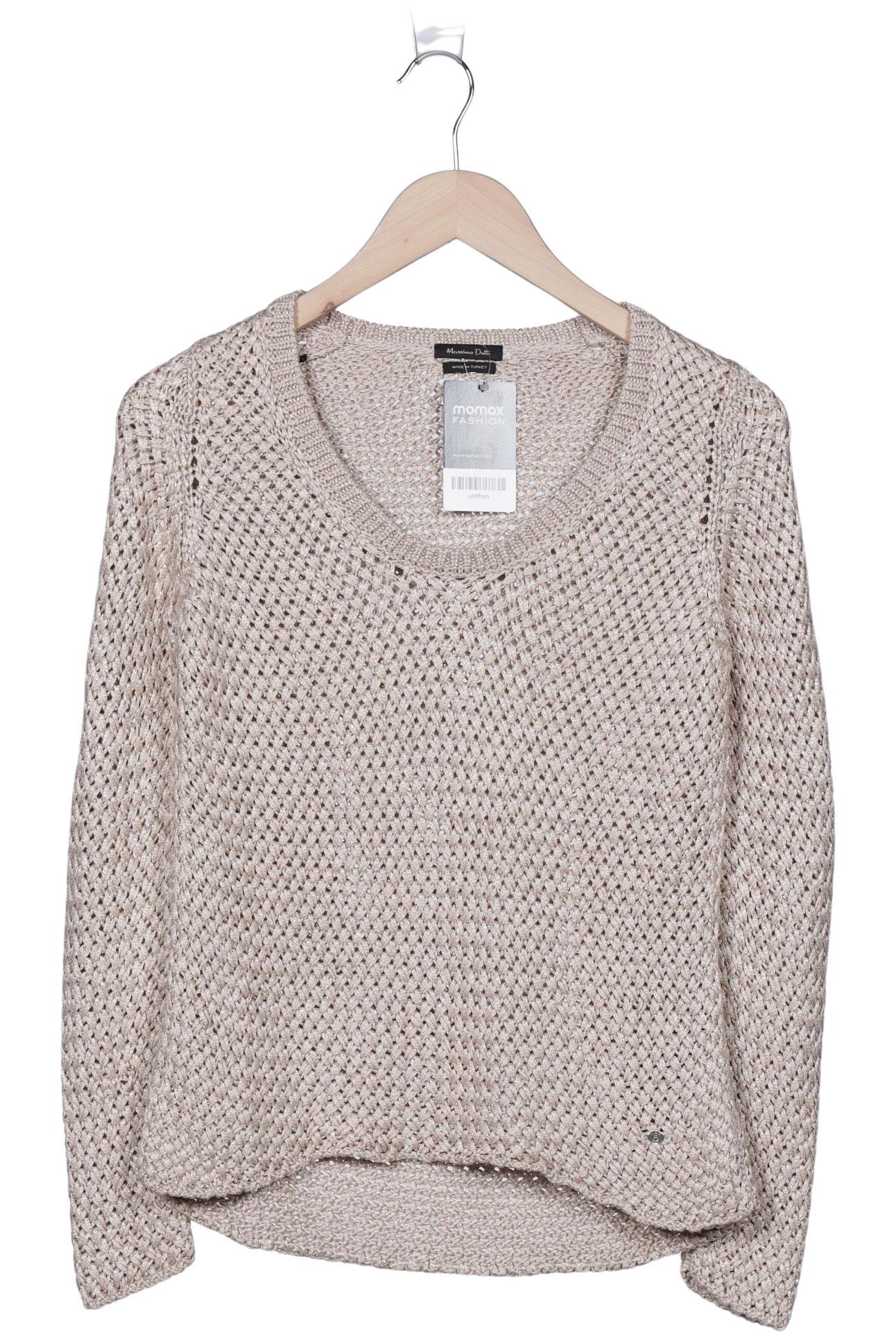 

Massimo Dutti Damen Pullover, beige, Gr. 36