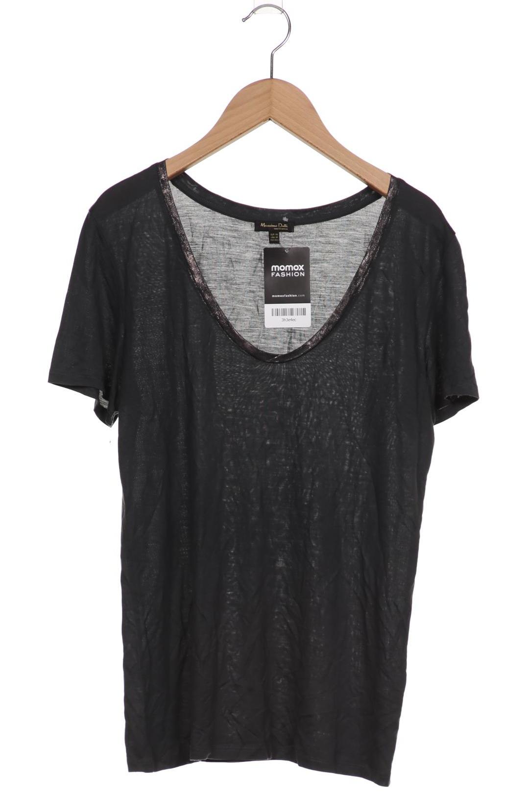 

Massimo Dutti Damen T-Shirt, grau, Gr. 34