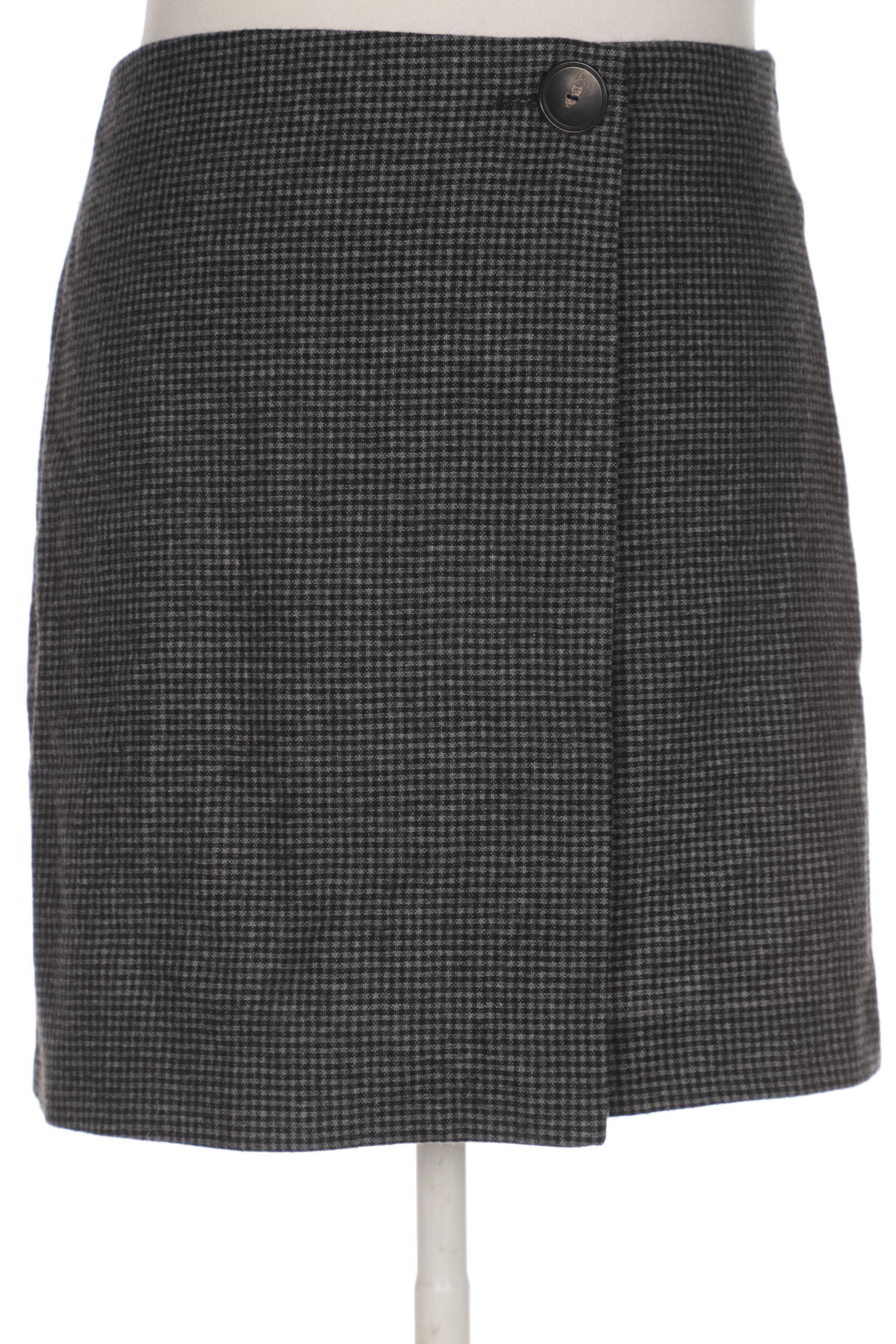 

Massimo Dutti Damen Rock, grau, Gr. 42