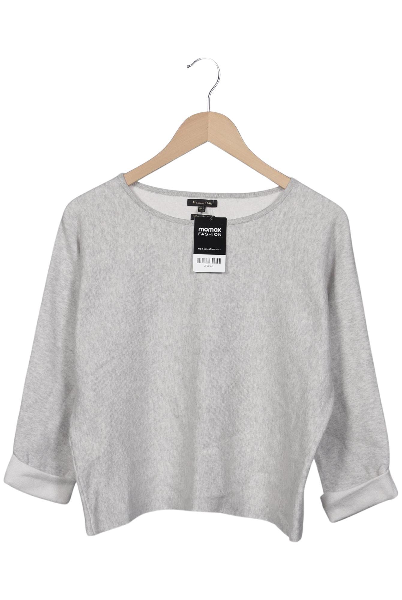

Massimo Dutti Damen Sweatshirt, grau, Gr. 36