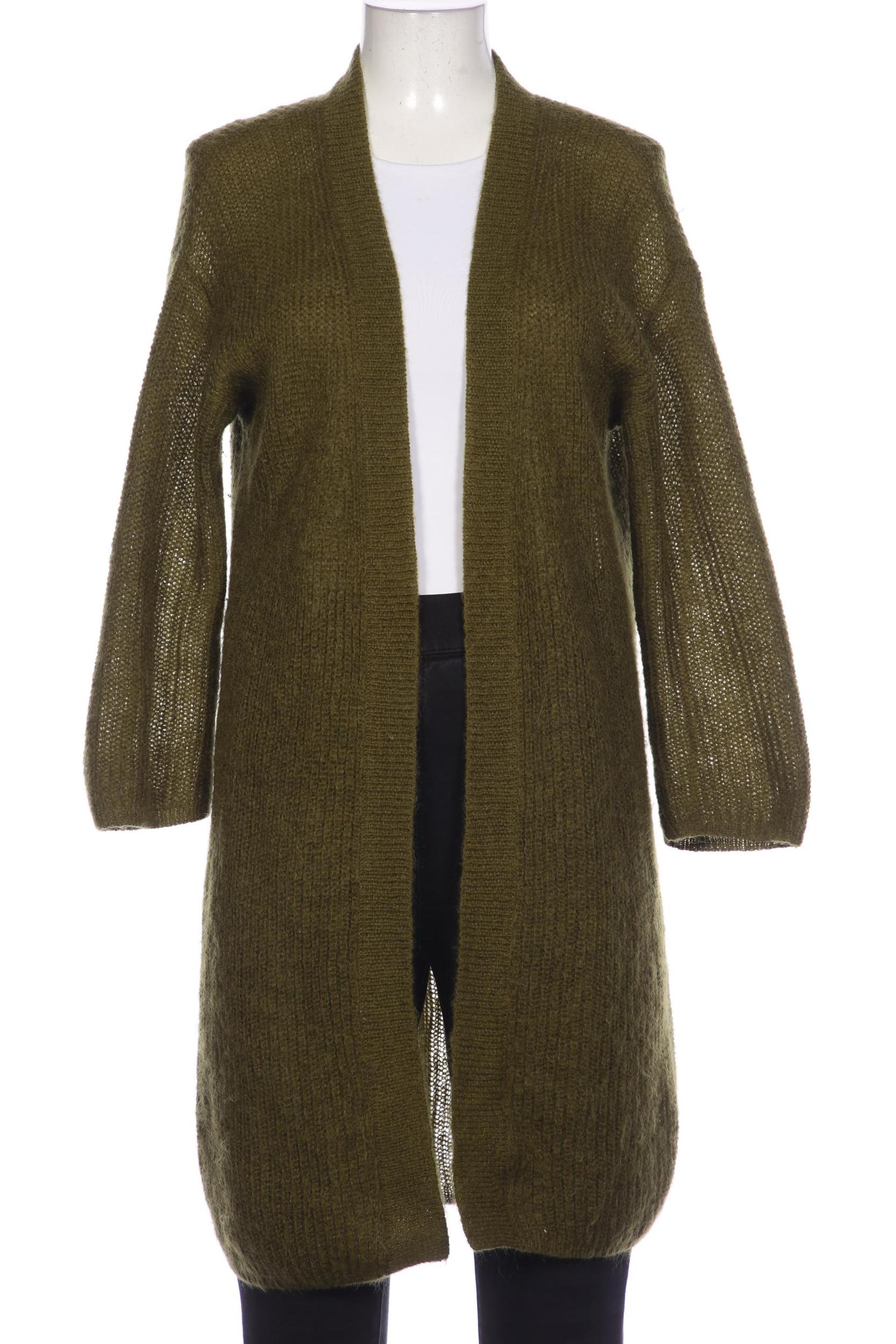 

Massimo Dutti Damen Strickjacke, grün, Gr. 38