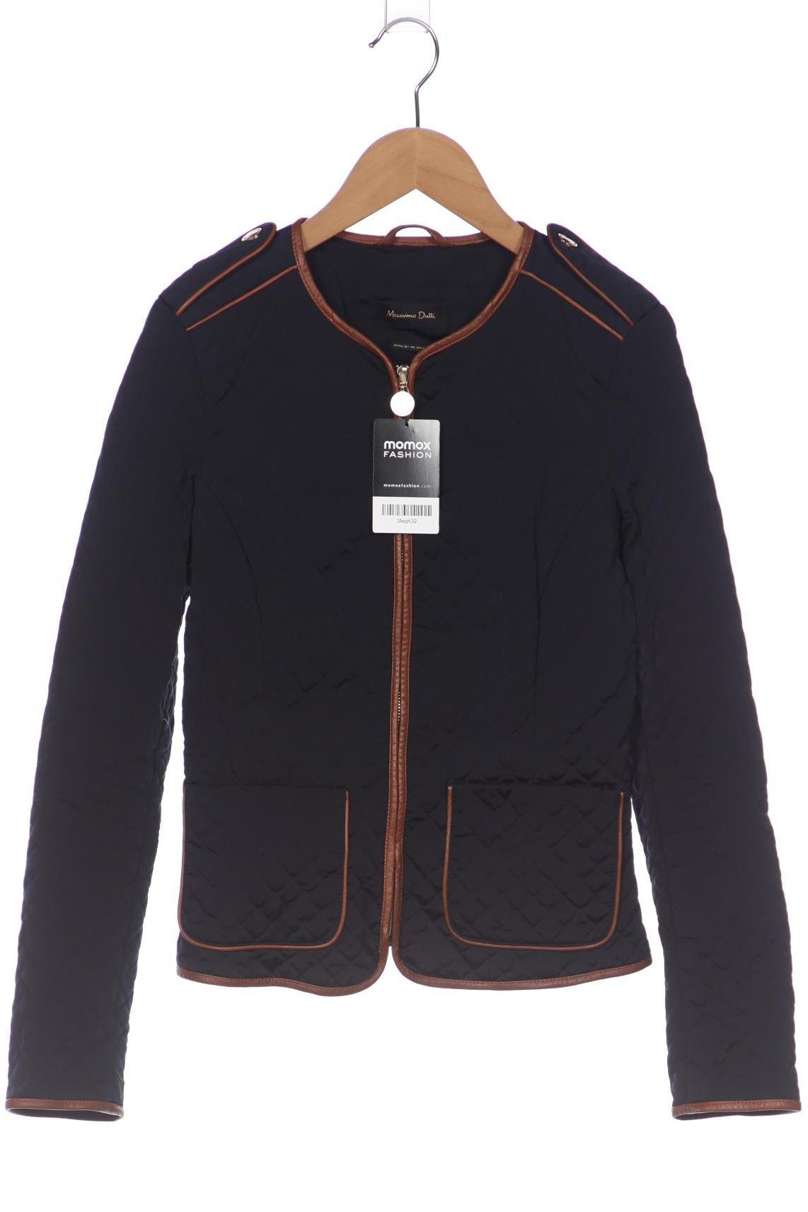 

Massimo Dutti Damen Jacke, schwarz, Gr. 34