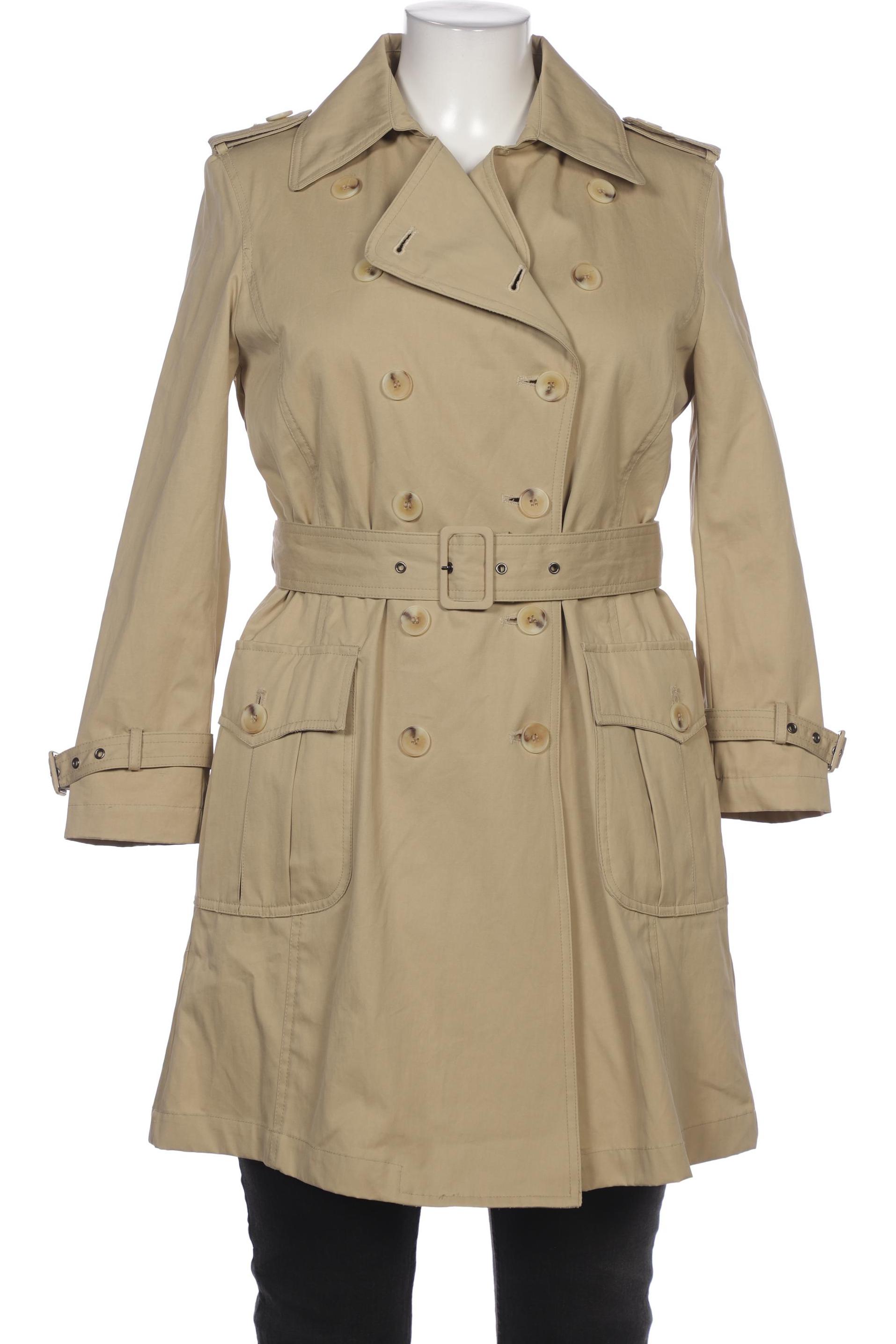

Massimo Dutti Damen Mantel, beige, Gr. 42